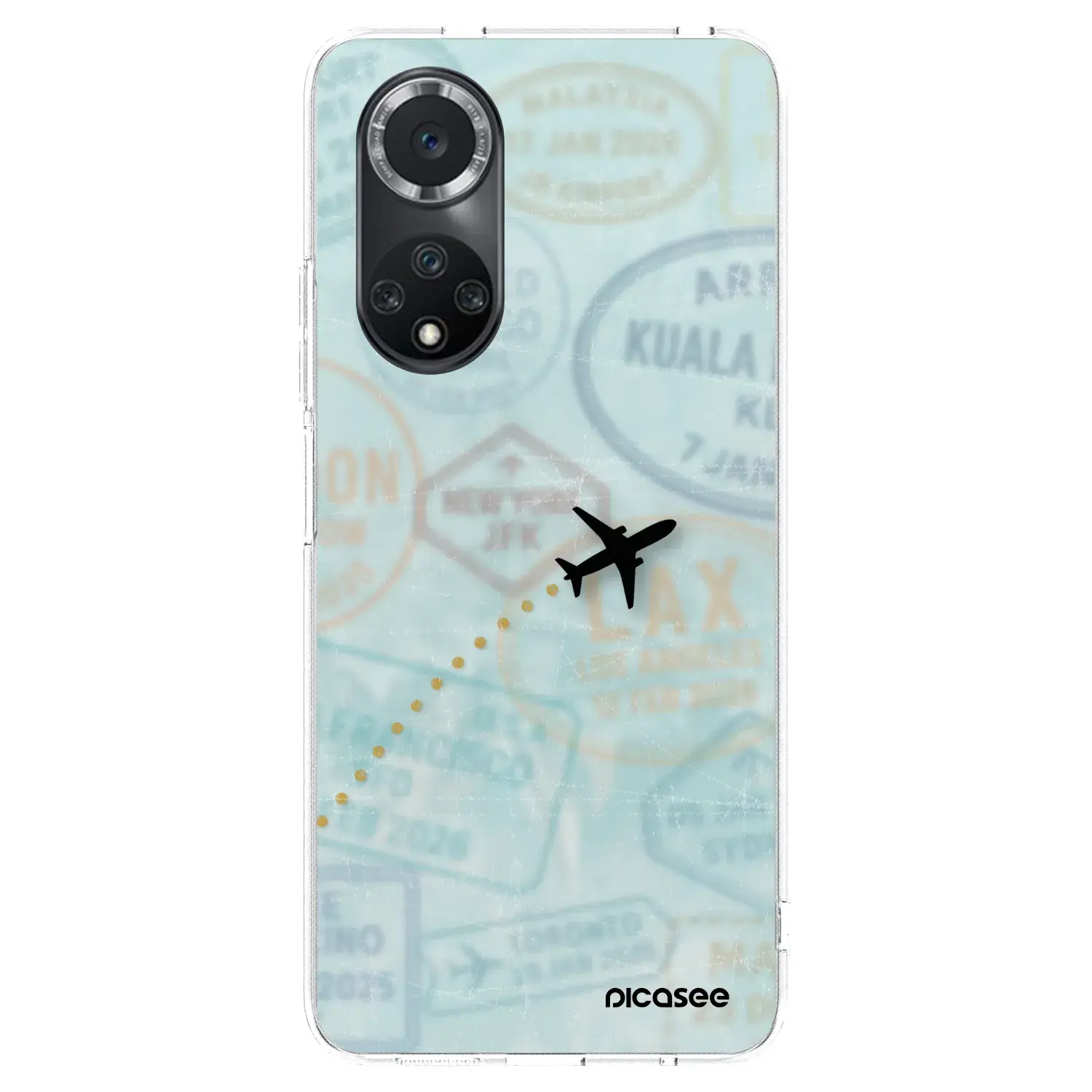 Silikonový průhledný obal pro Huawei Nova 9 SE - FLIGHT PATH