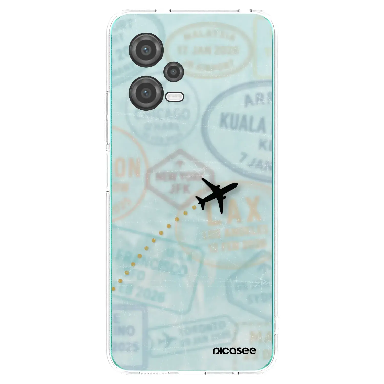 Silikonový průhledný obal pro Xiaomi Poco X5 - FLIGHT PATH
