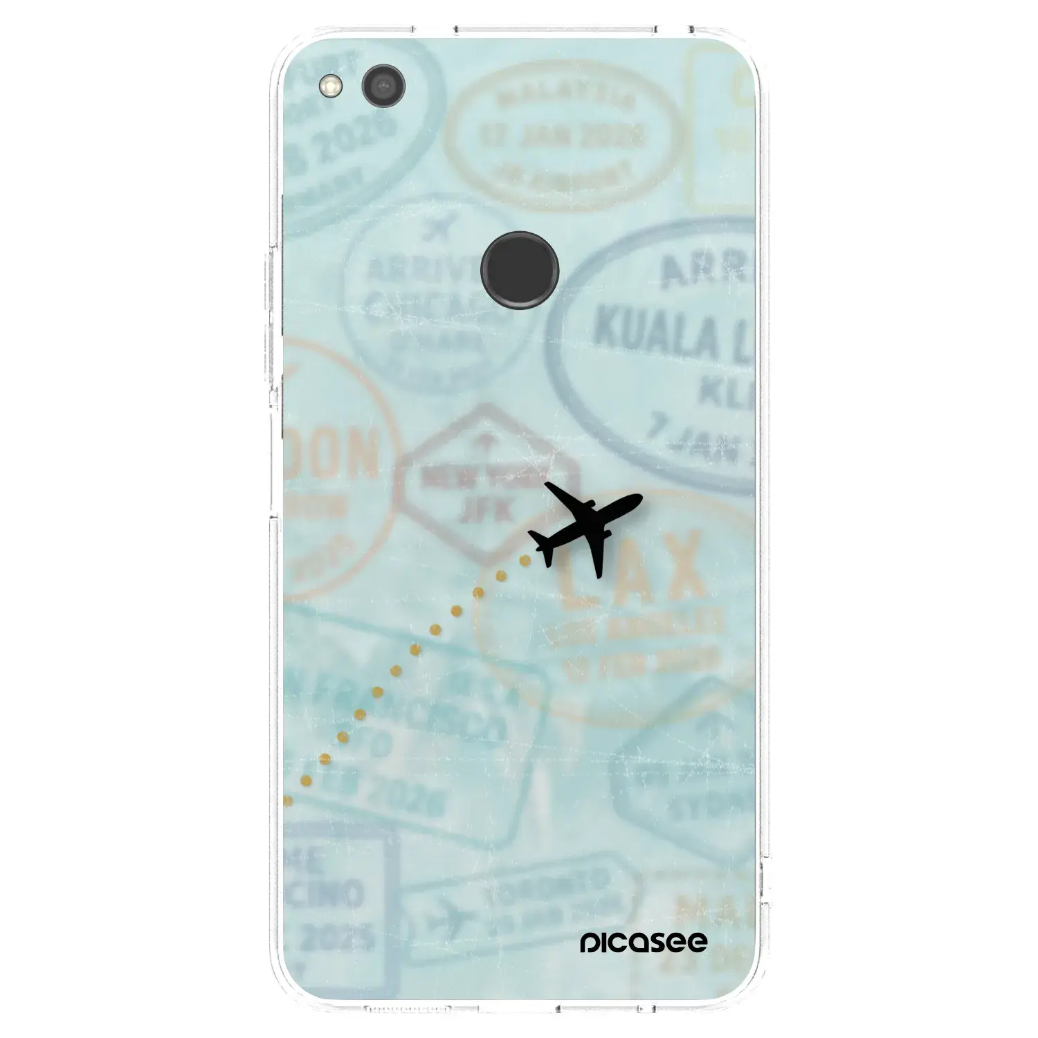 Silikonový průhledný obal pro Huawei P9 Lite 2017 - FLIGHT PATH