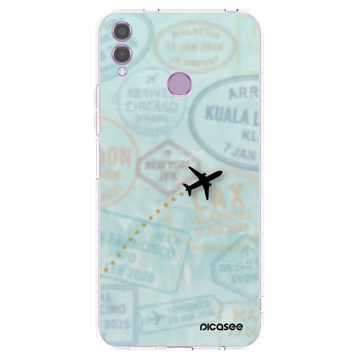 Silikonový průhledný obal pro Honor 8X - FLIGHT PATH