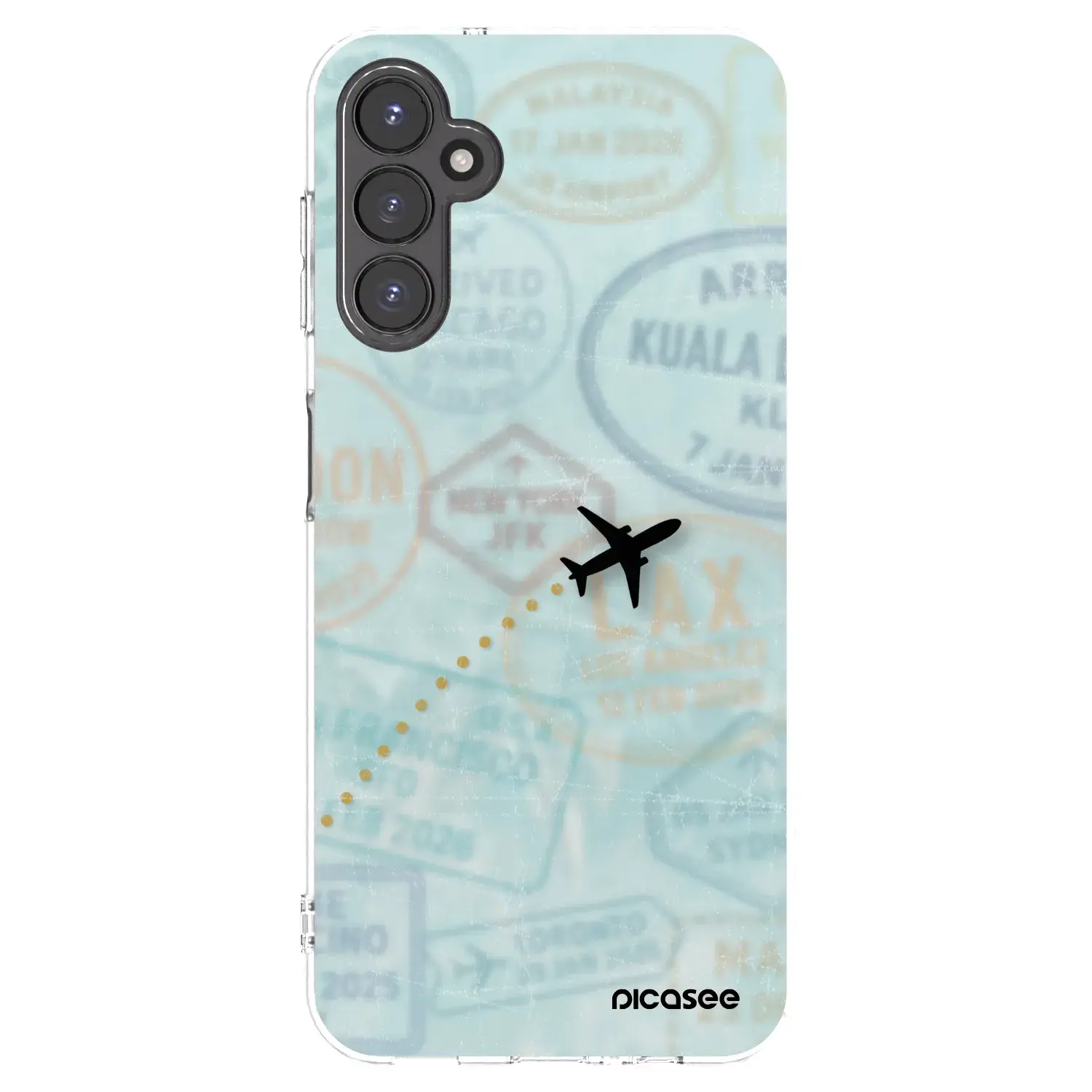 Silikonový průhledný obal pro Samsung Galaxy A14 5G A146P - FLIGHT PATH