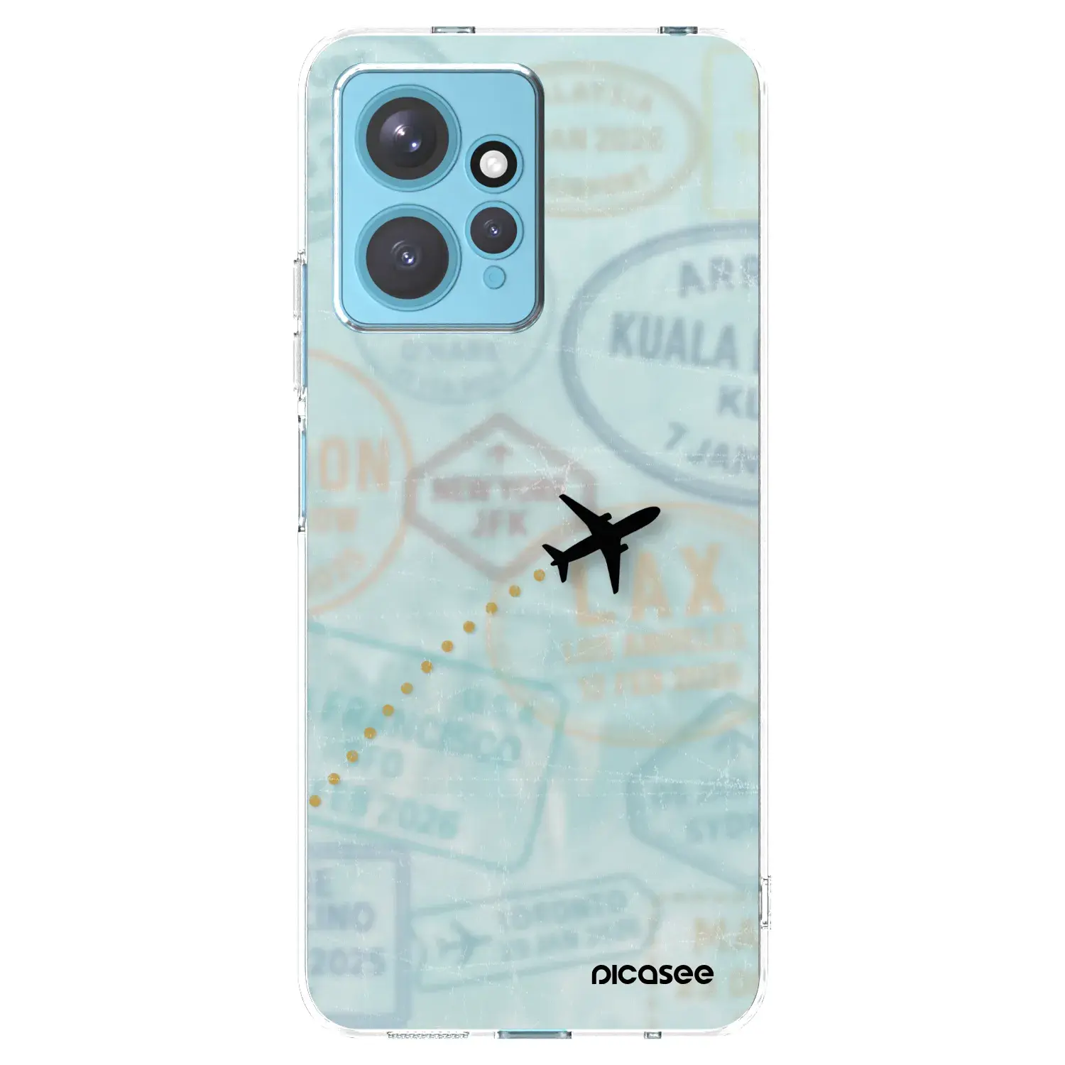 Silikonový průhledný obal pro Xiaomi Redmi Note 12 4G - FLIGHT PATH