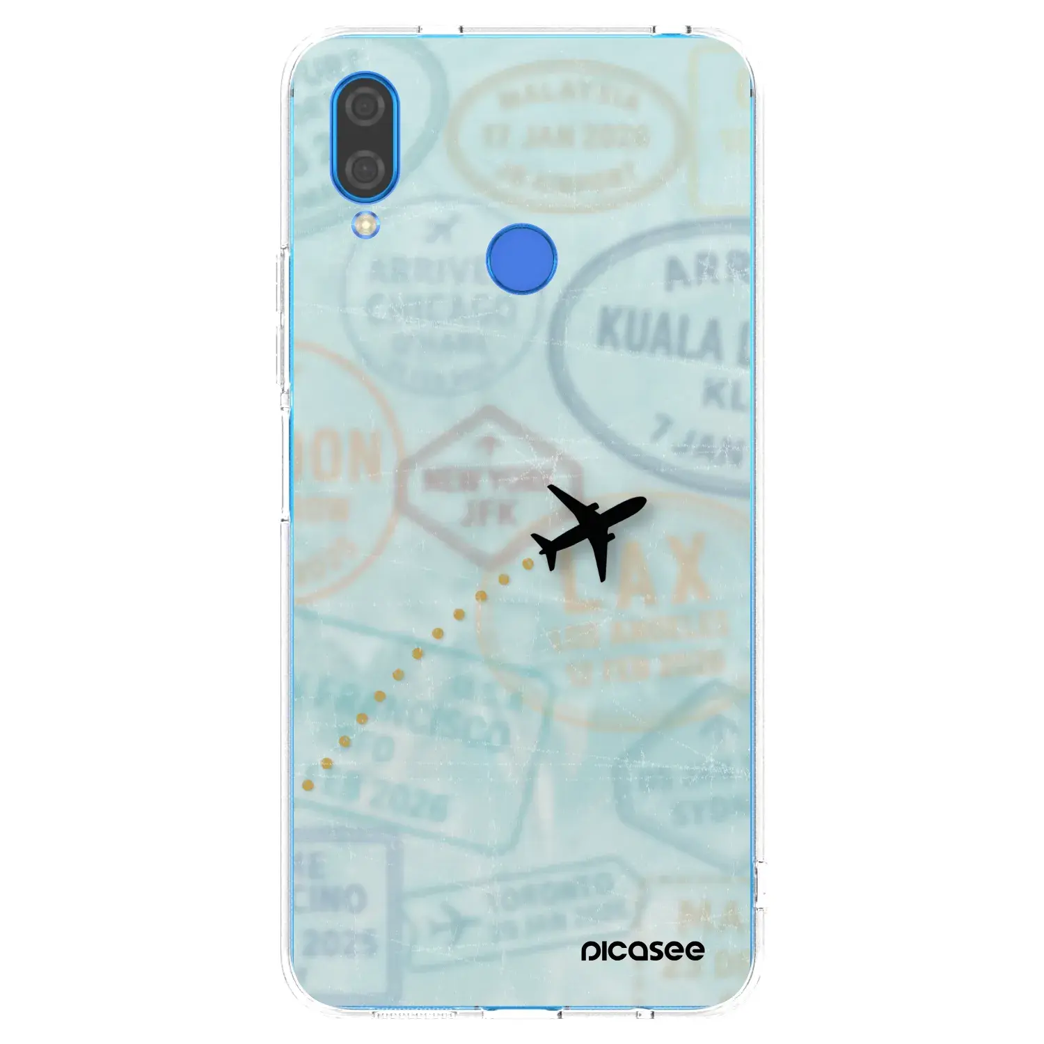 Silikonový průhledný obal pro Huawei Nova 3i - FLIGHT PATH