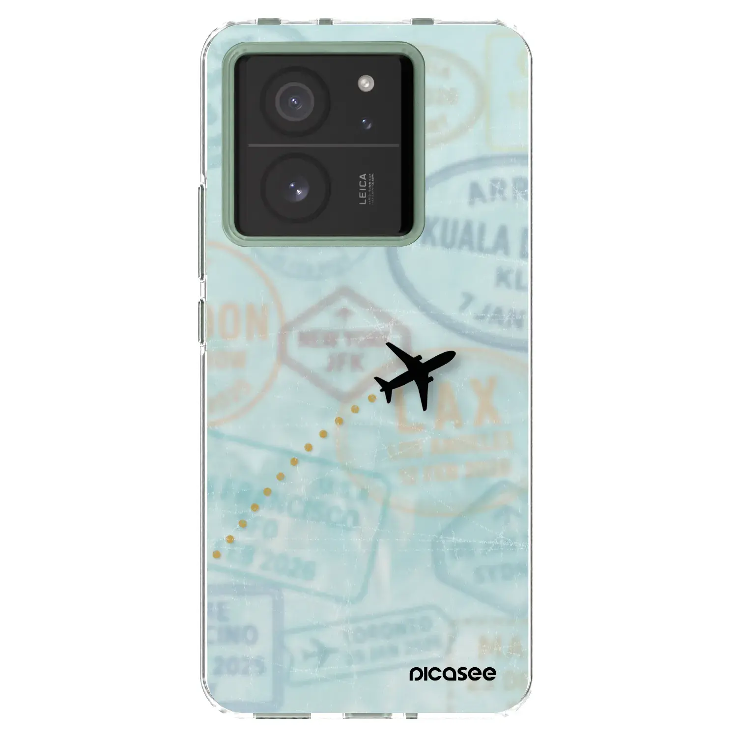 Silikonový průhledný obal pro Xiaomi 13T Pro - FLIGHT PATH