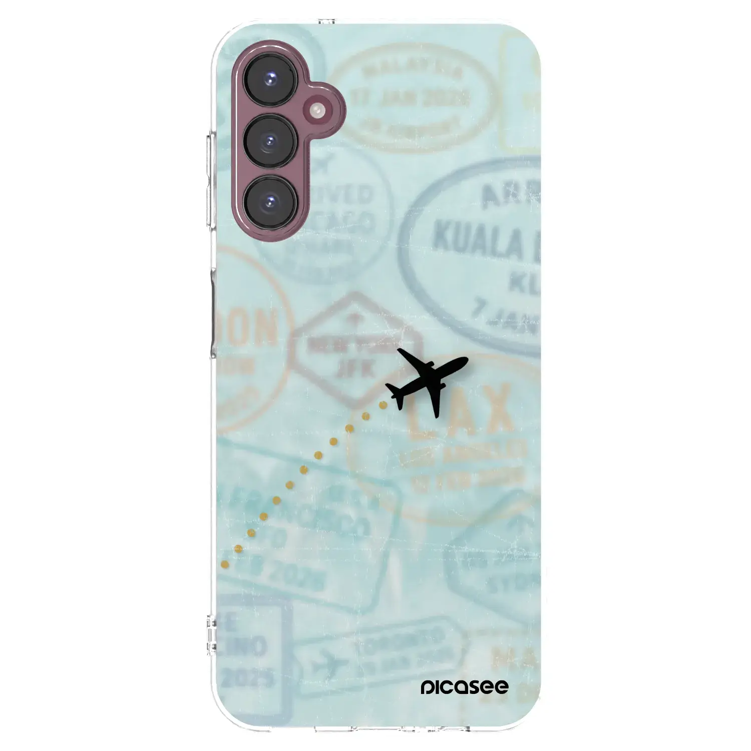Silikonový průhledný obal pro Samsung Galaxy A05s A057G - FLIGHT PATH