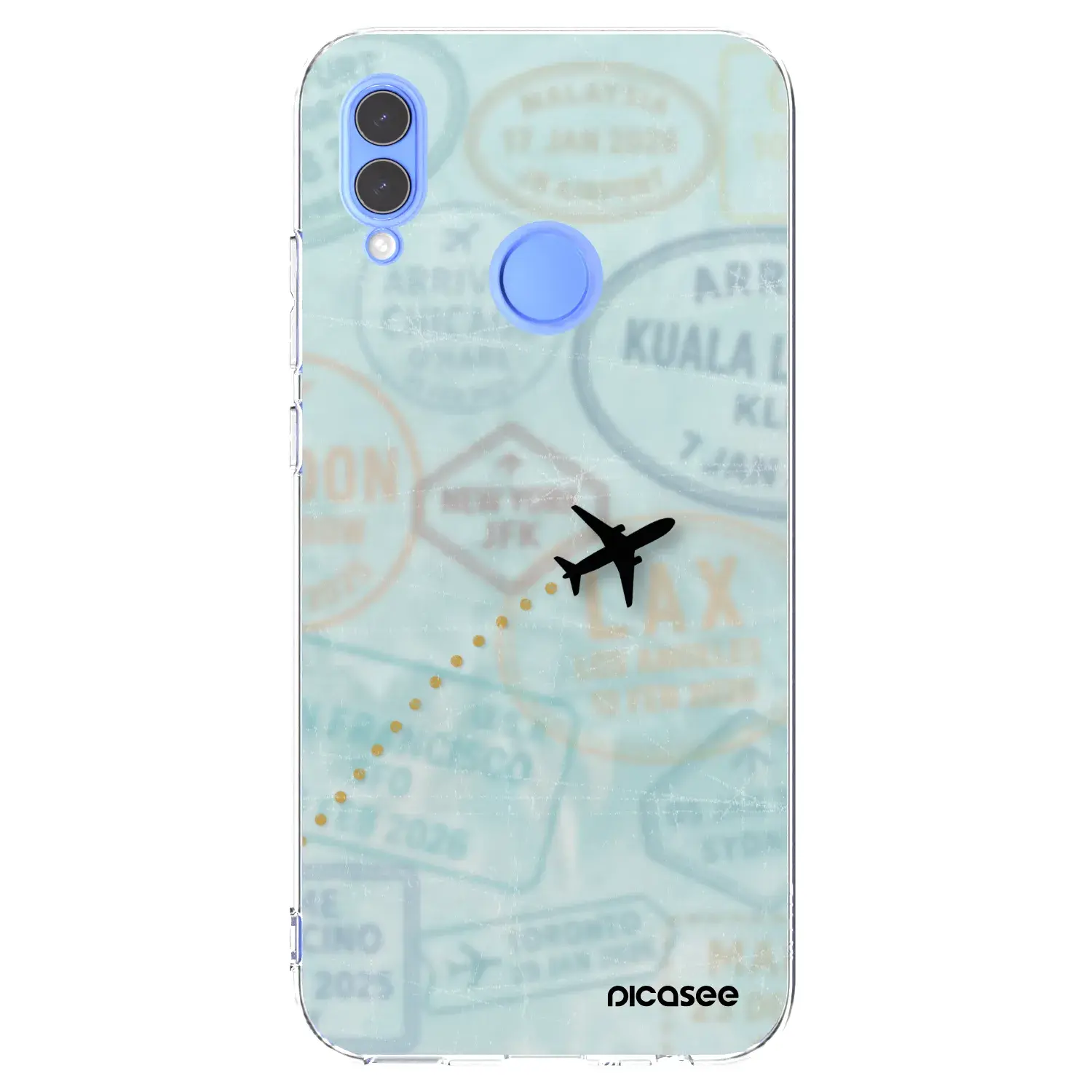 Silikonový průhledný obal pro Huawei P Smart 2019 - FLIGHT PATH