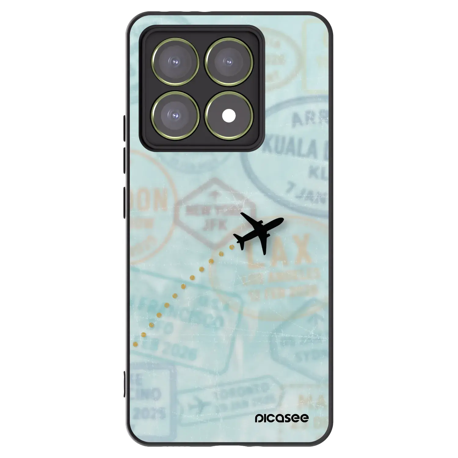 Silikonový černý obal pro Xiaomi 14T - FLIGHT PATH