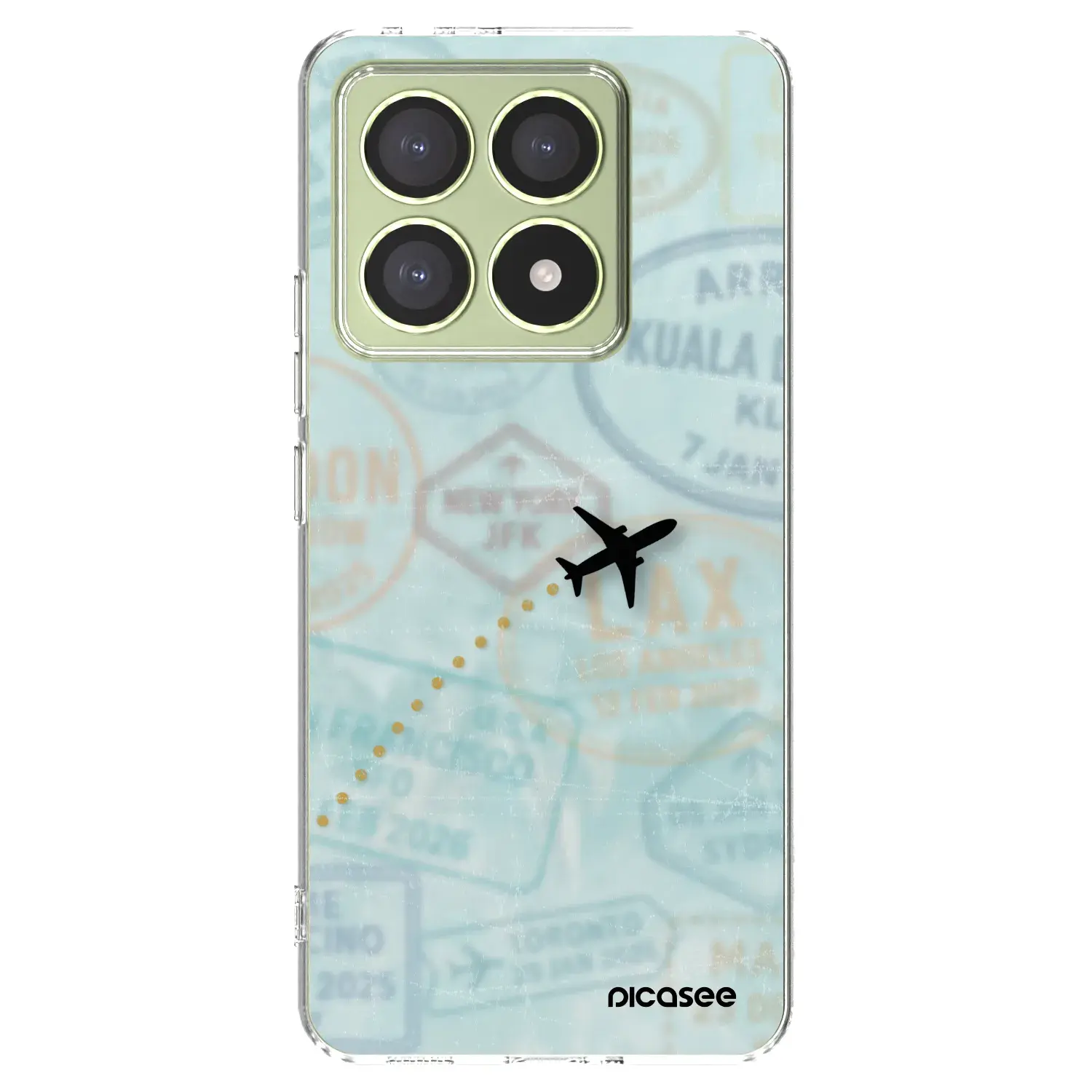 Silikonový průhledný obal pro Xiaomi 14T - FLIGHT PATH