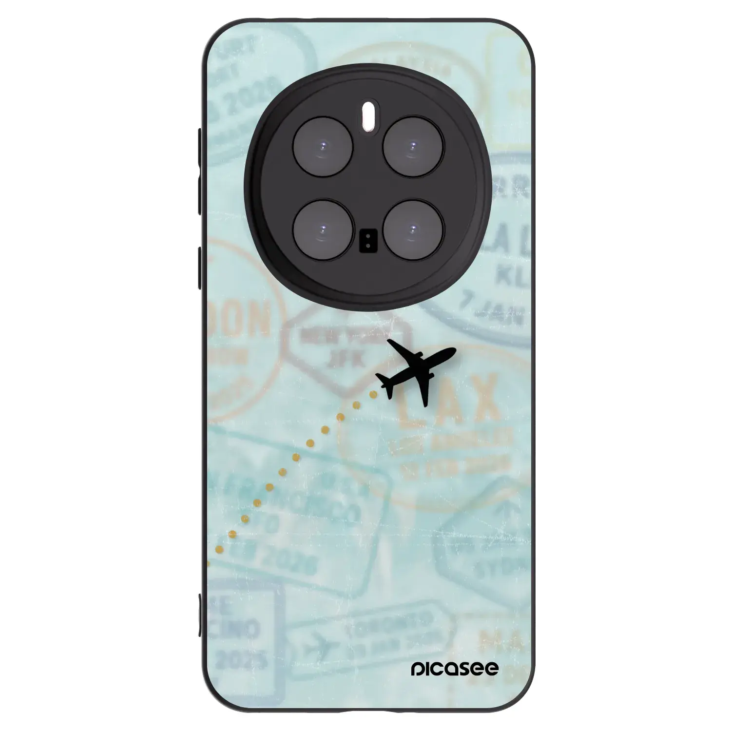 Silikonový černý obal pro Honor Magic7 Pro 5G - FLIGHT PATH