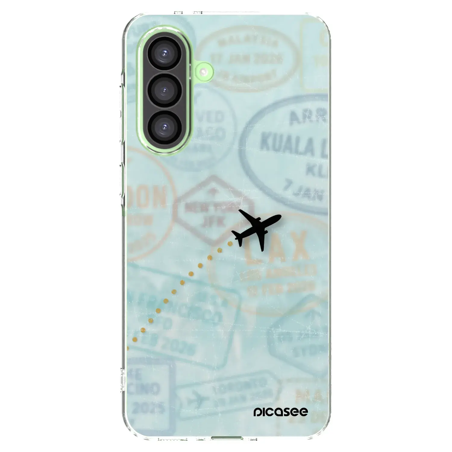 Silikonový průhledný obal pro Samsung Galaxy A26 5G A266B - FLIGHT PATH