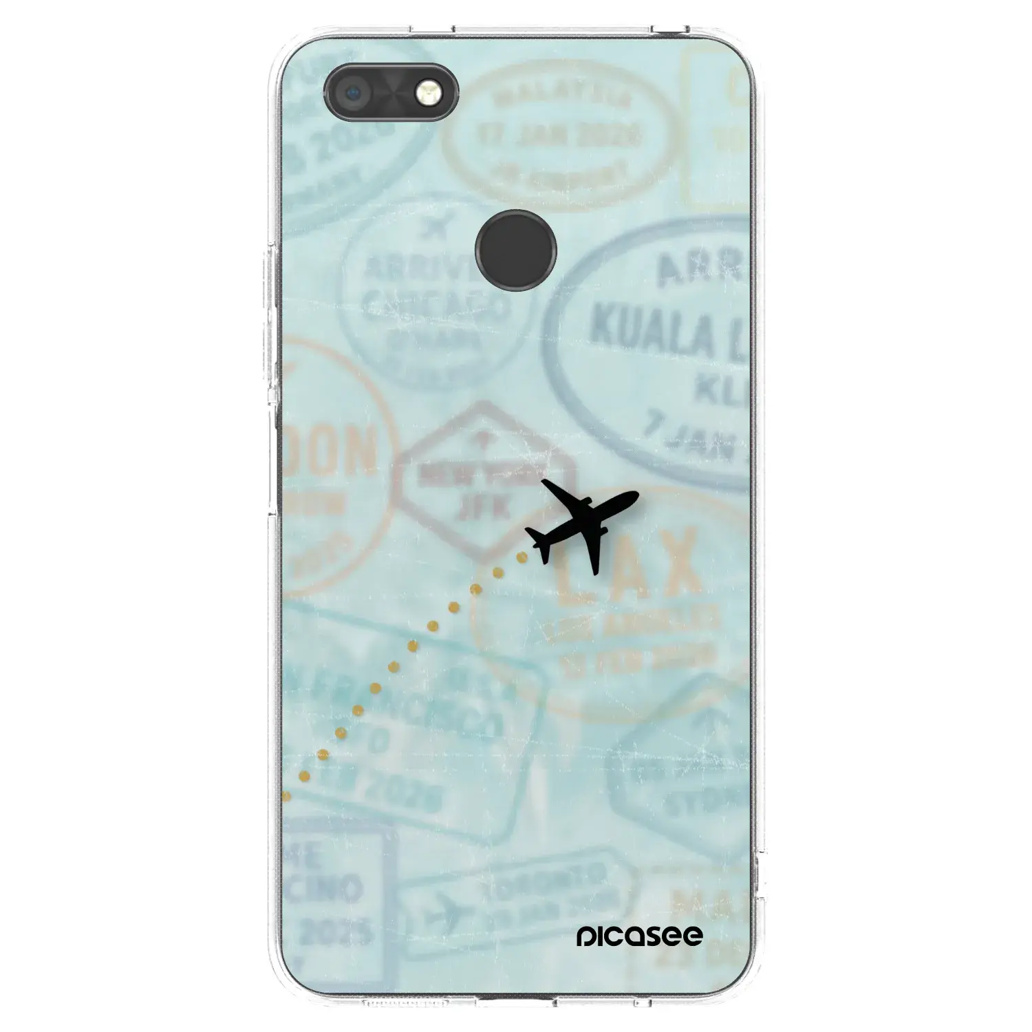 Silikonový průhledný obal pro Huawei P9 Lite Mini - FLIGHT PATH