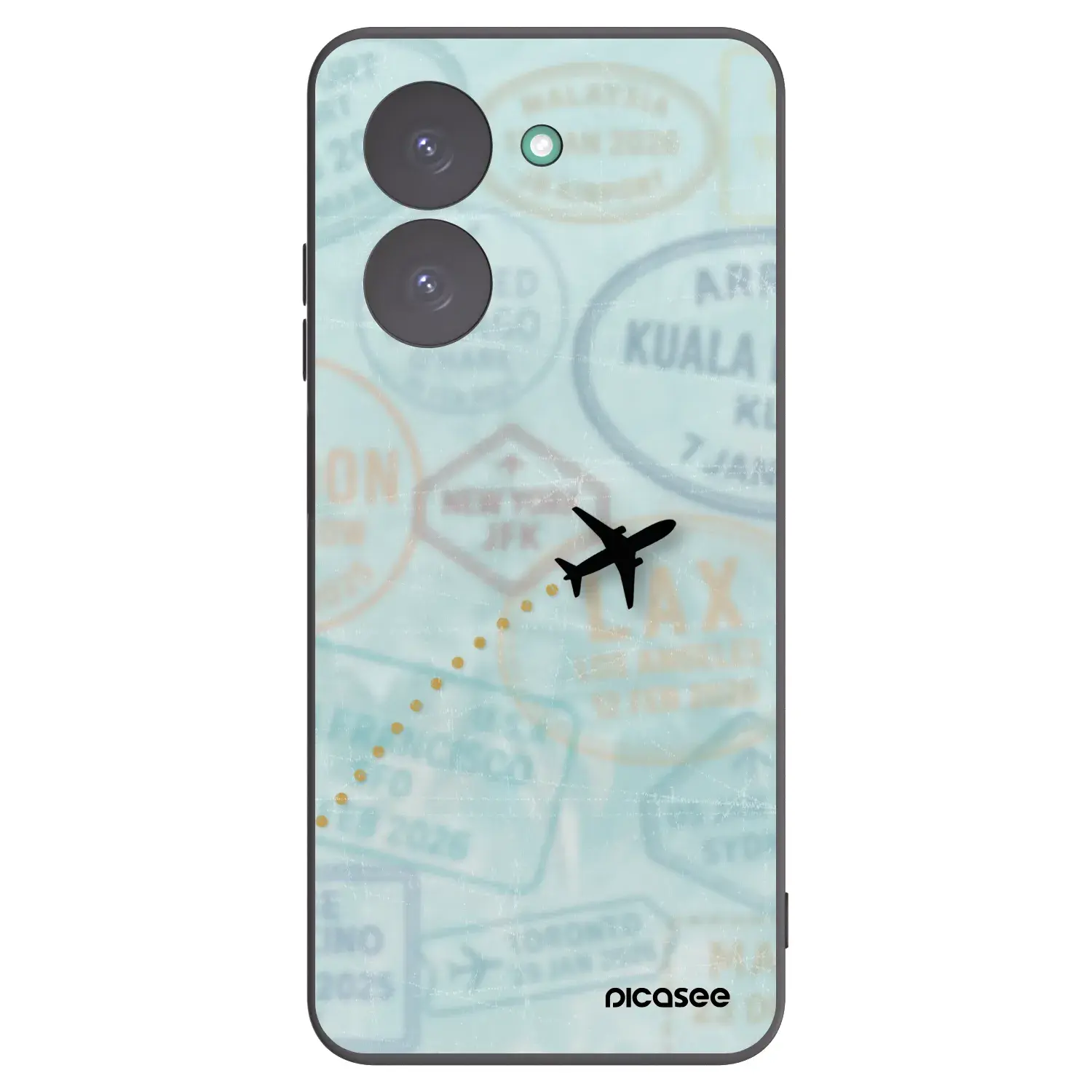 Silikonový černý obal pro Xiaomi Redmi A5 - FLIGHT PATH
