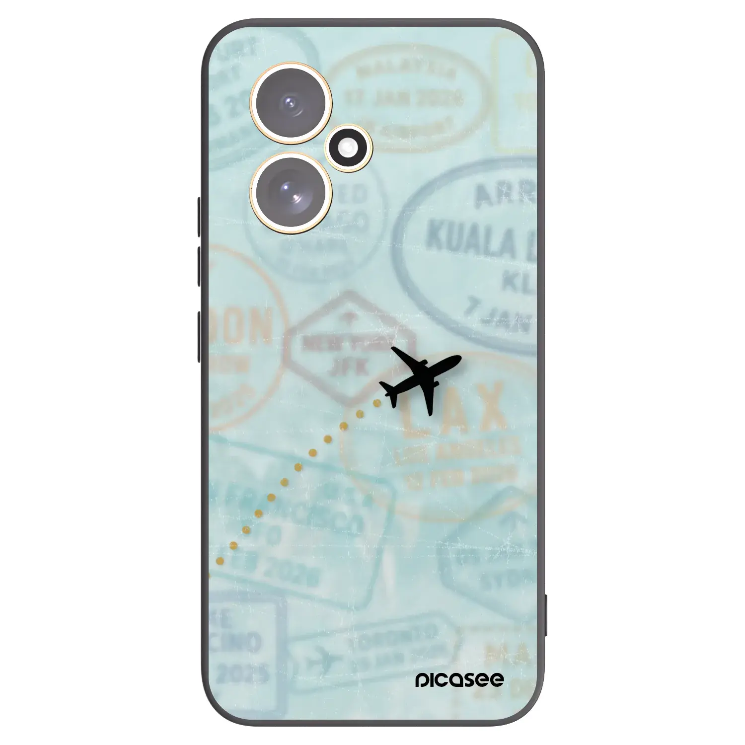 Silikonový černý obal pro Honor 400 5G - FLIGHT PATH