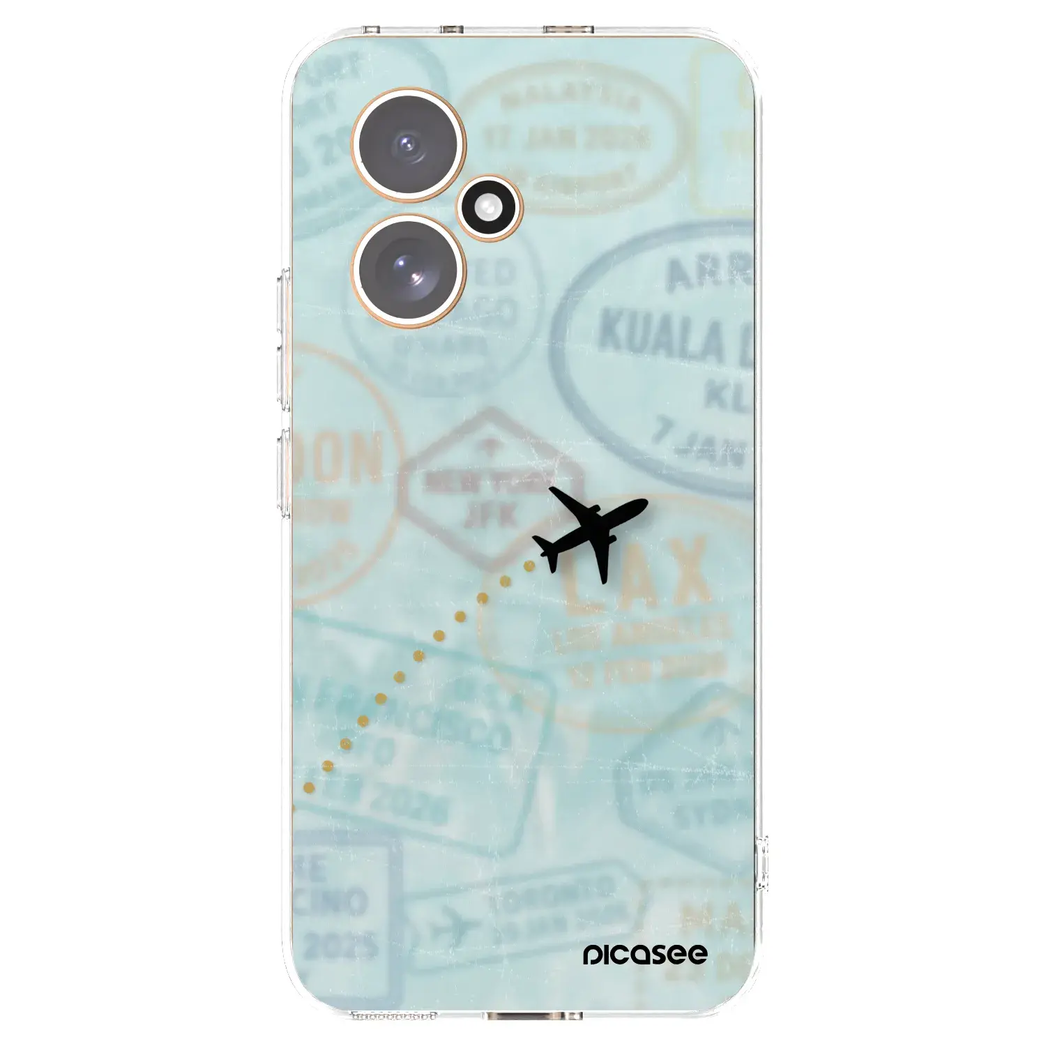 Silikonový průhledný obal pro Honor 400 5G - FLIGHT PATH
