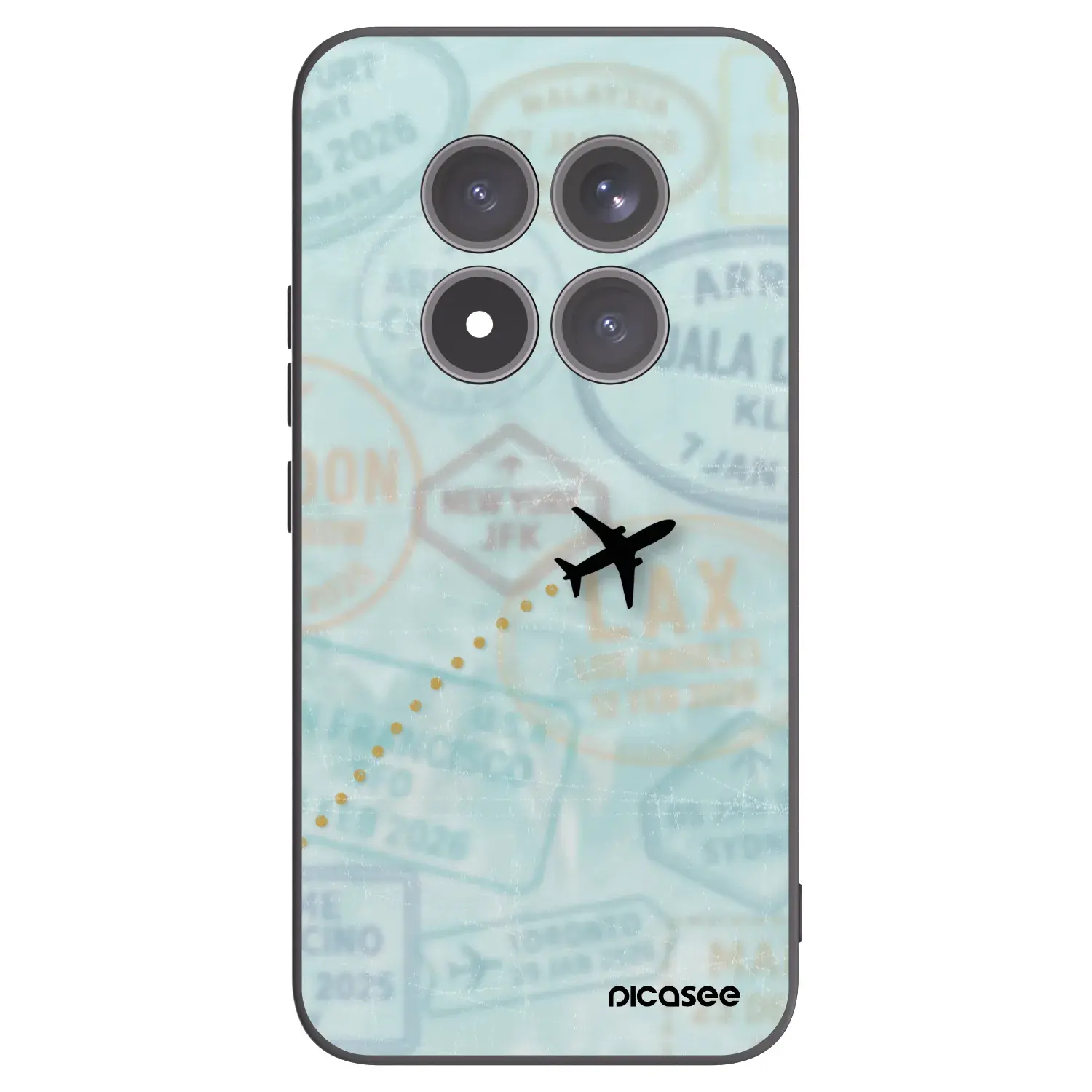 Silikonový černý obal pro Xiaomi Redmi Note 15 Pro+ - FLIGHT PATH