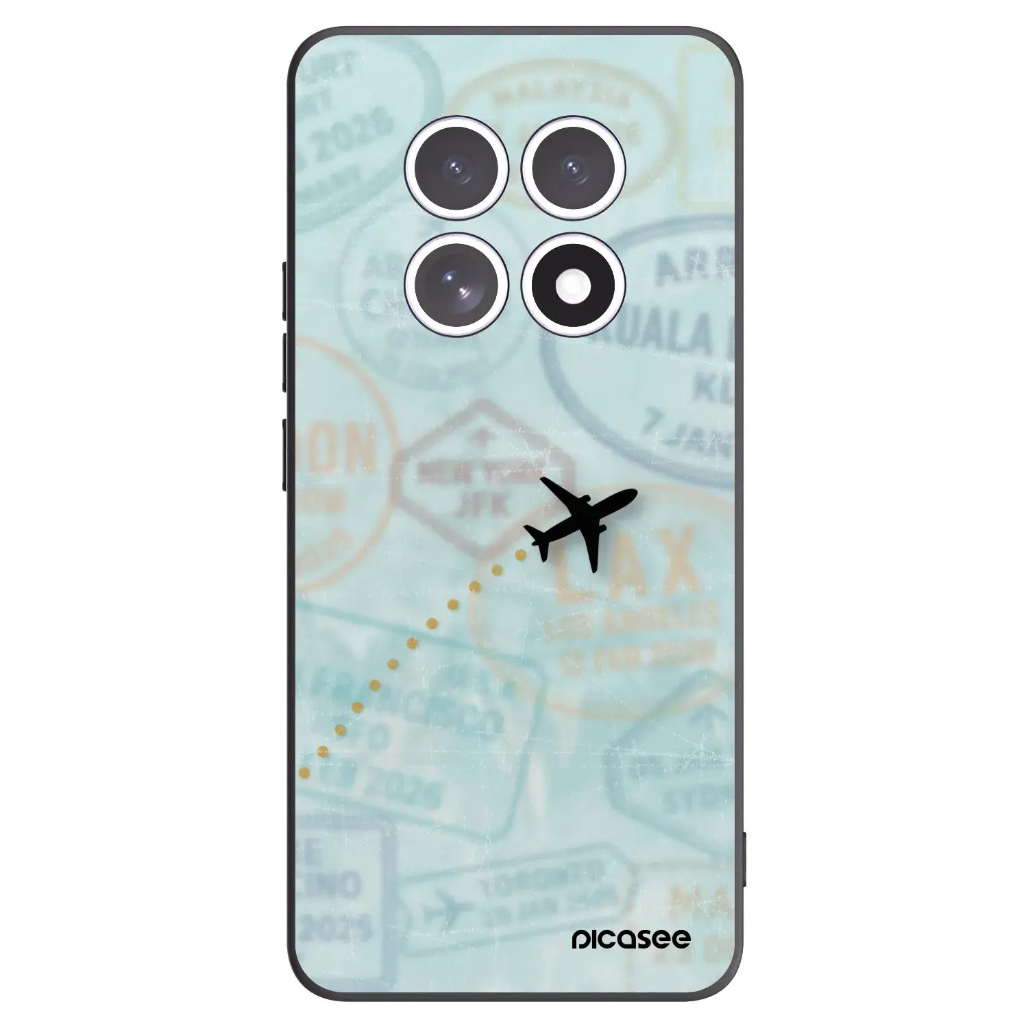 Silikonový černý obal pro Xiaomi Redmi Note 15 4G - FLIGHT PATH