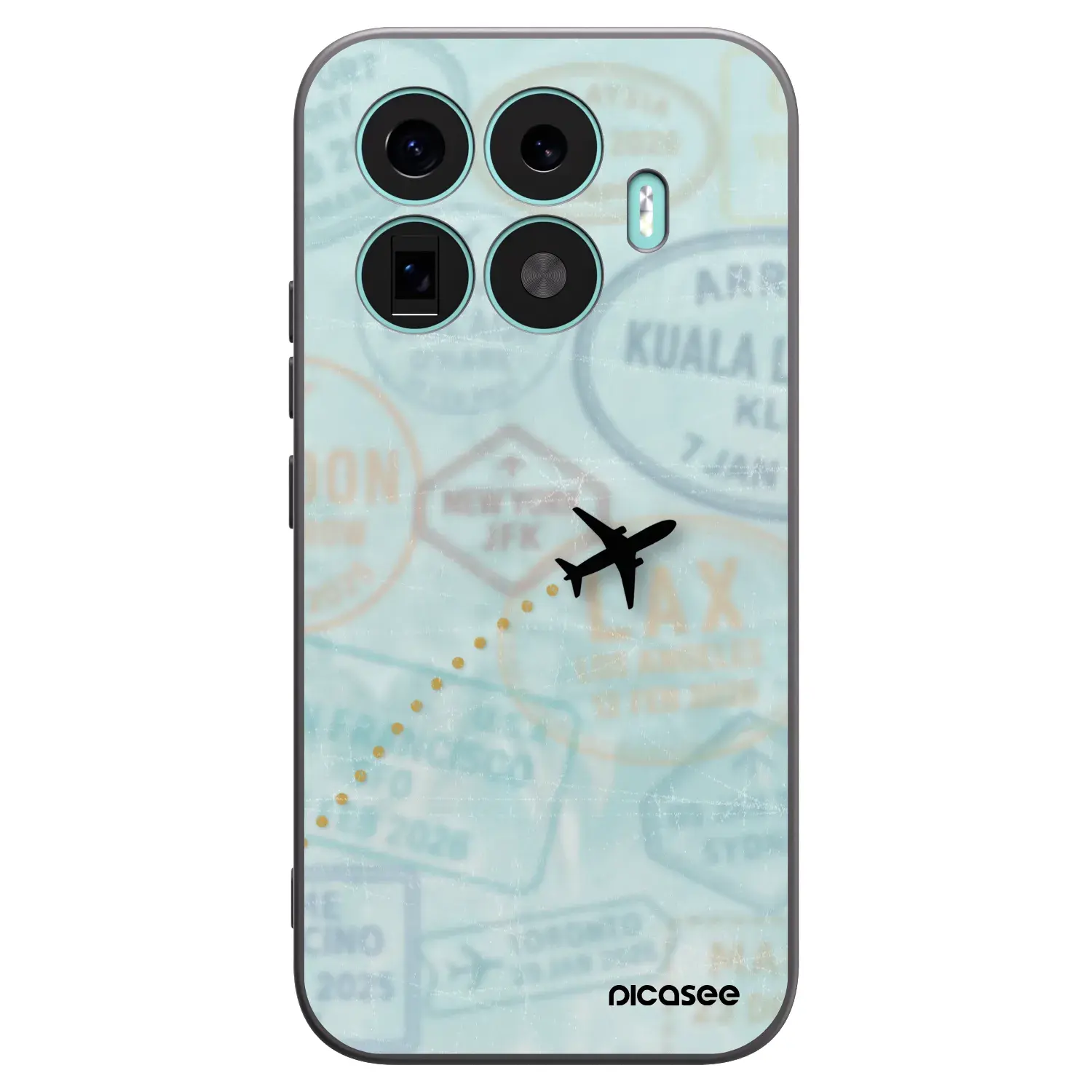 Silikonový černý obal pro Xiaomi 17T - FLIGHT PATH