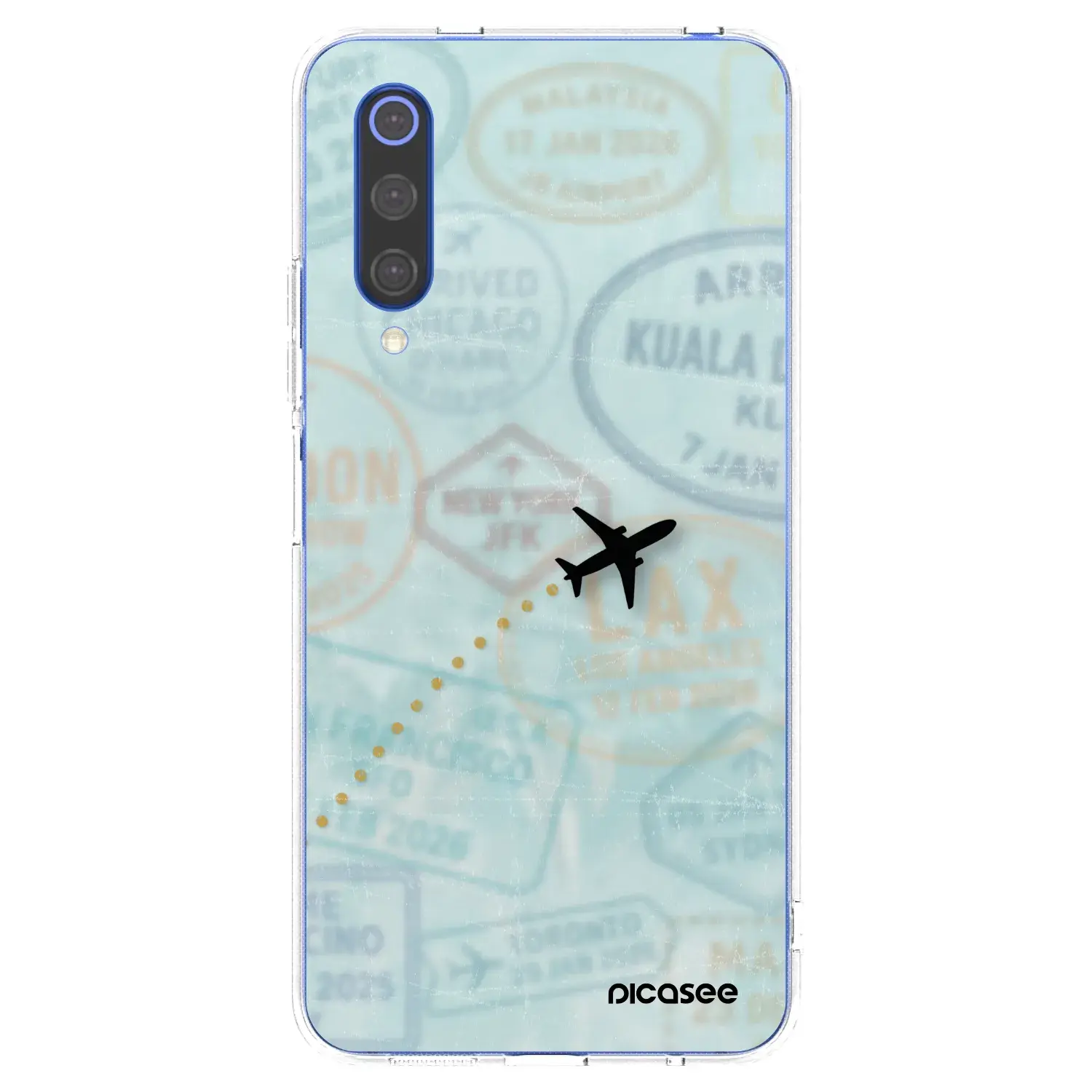 Silikonový průhledný obal pro Xiaomi Mi 9 SE - FLIGHT PATH