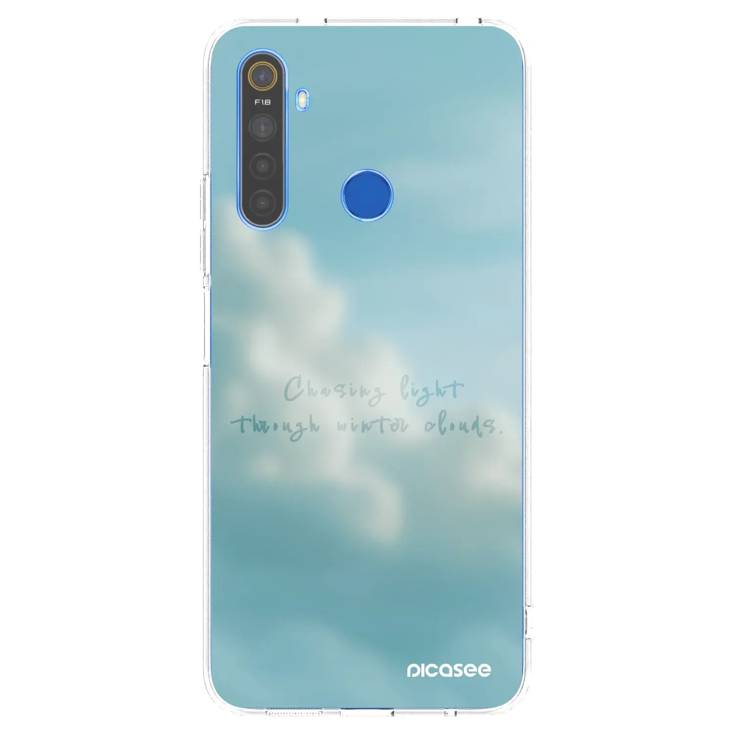 Silikonový průhledný obal pro Realme 5 - CHASiNG LIGHT