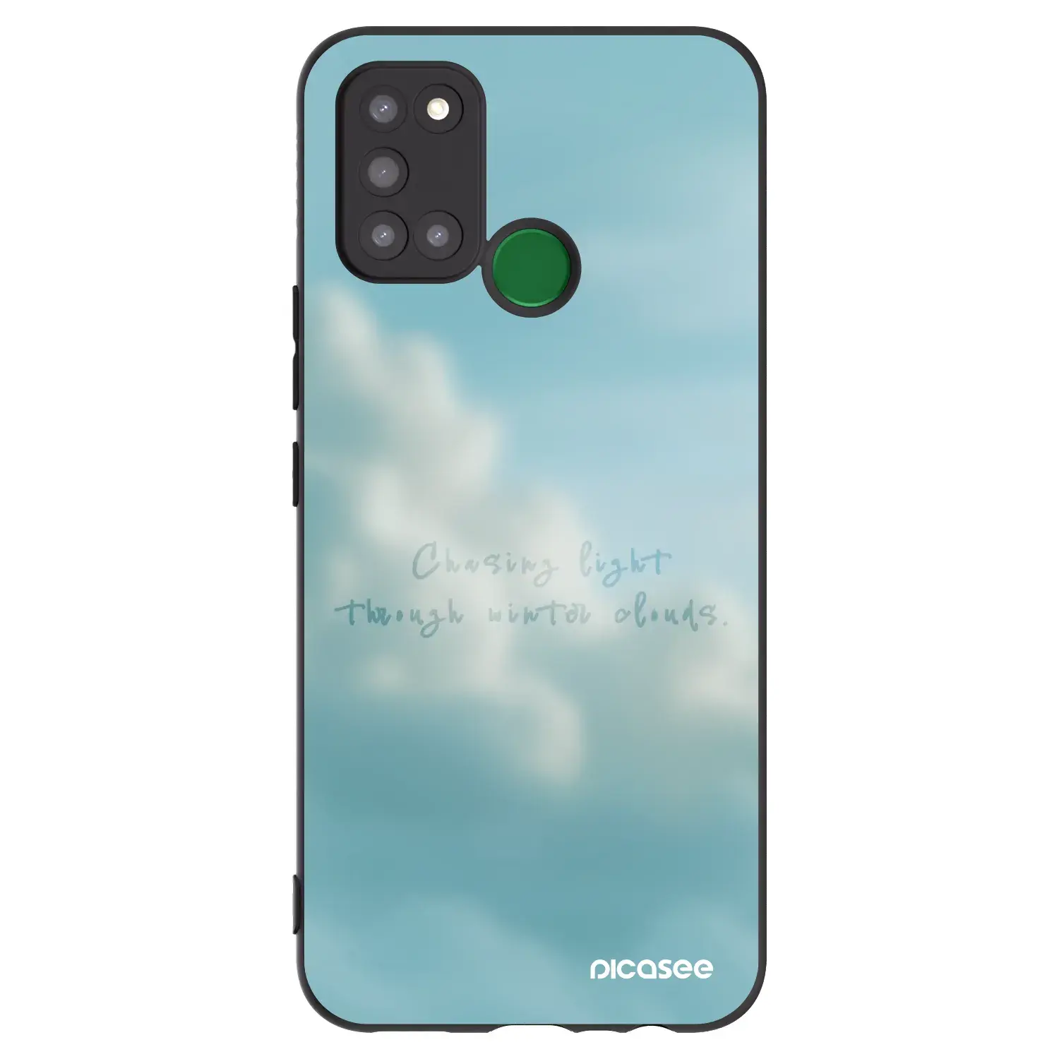 Silikonový černý obal pro Realme 7i - CHASiNG LIGHT