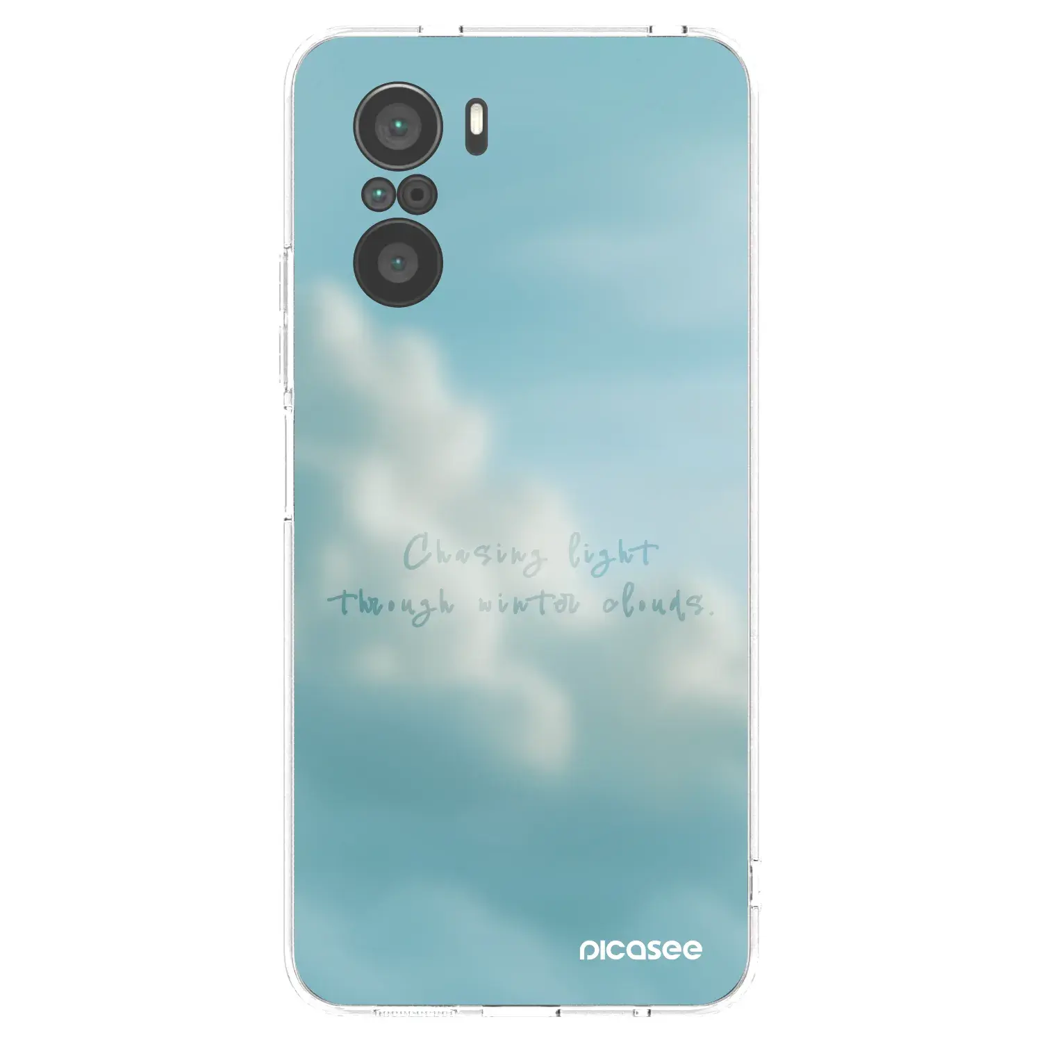 Silikonový průhledný obal pro Xiaomi Poco F3 - CHASiNG LIGHT
