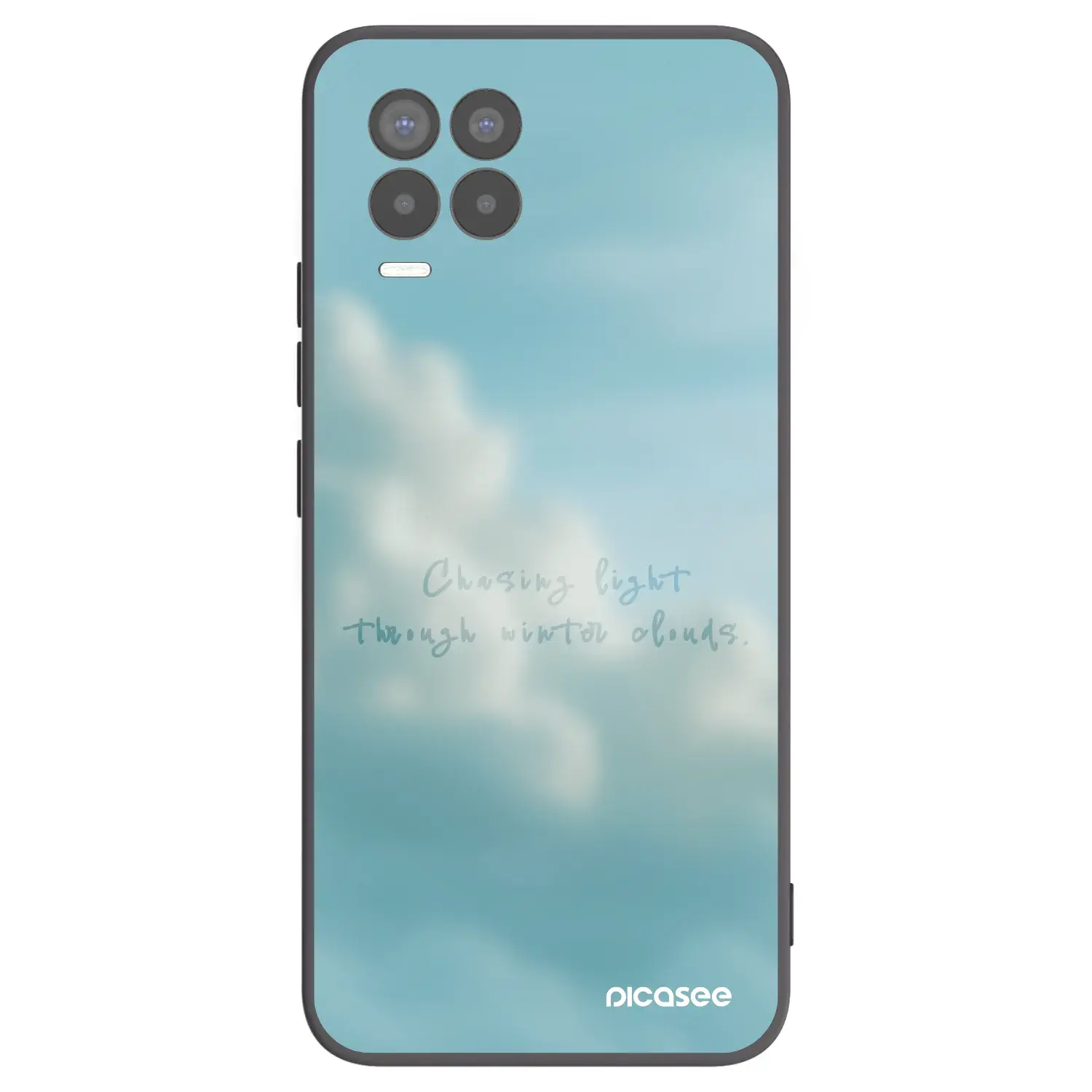 Silikonový černý obal pro Realme 8 Pro - CHASiNG LIGHT