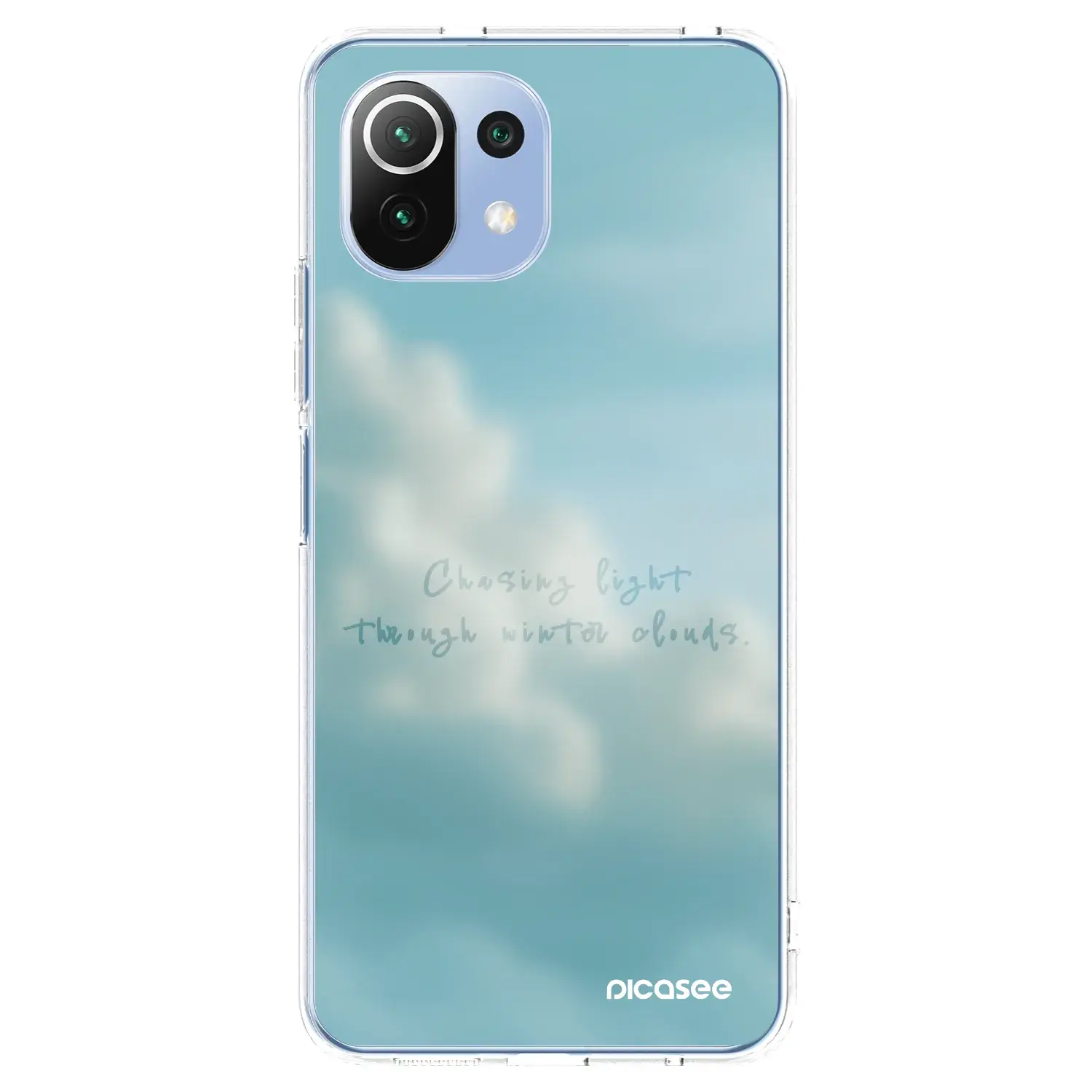 Silikonový průhledný obal pro Xiaomi 11 Lite 5G NE - CHASiNG LIGHT
