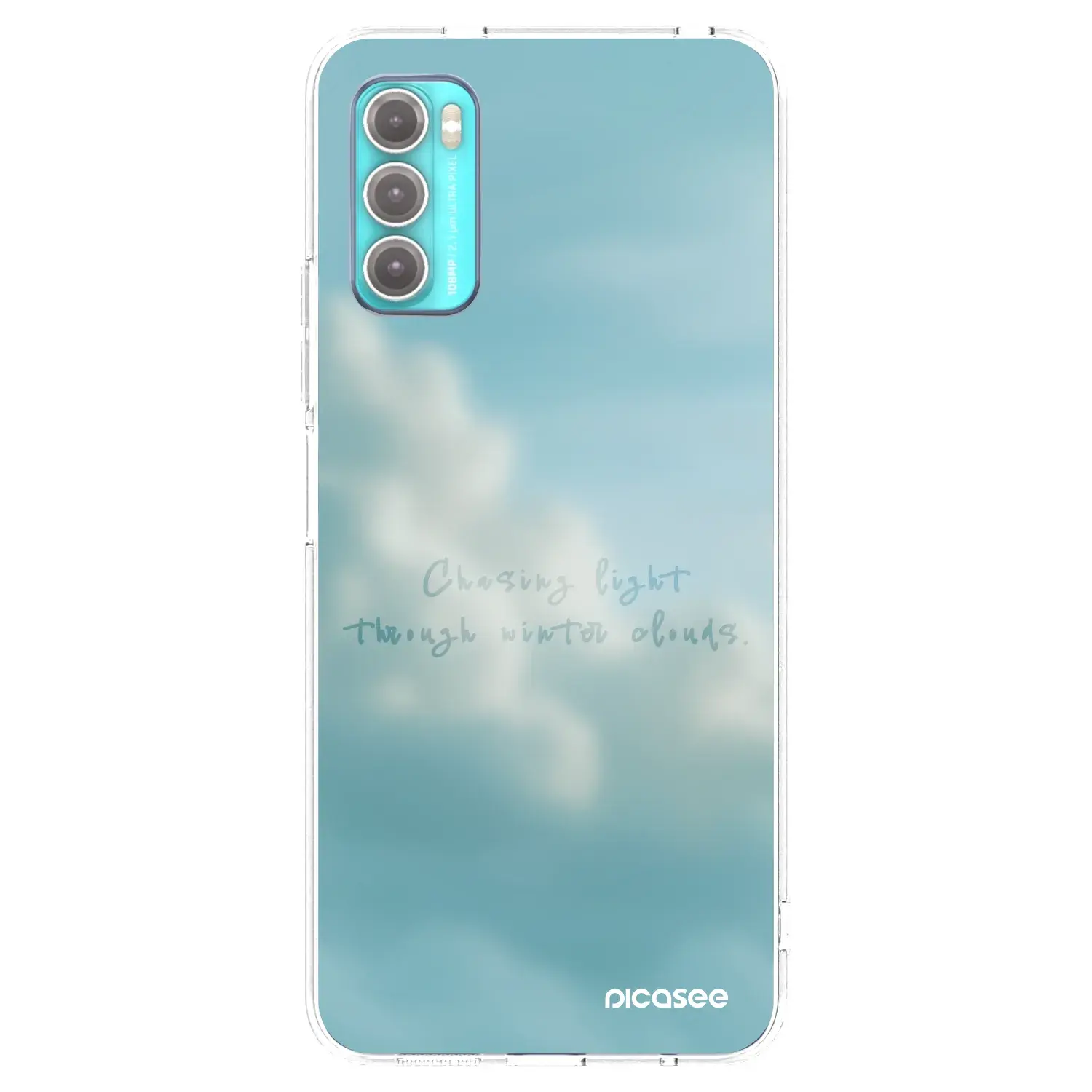 Silikonový průhledný obal pro Motorola Moto G60 - CHASiNG LIGHT
