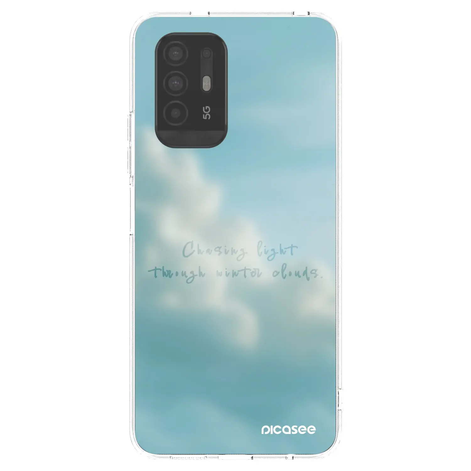 Silikonový průhledný obal pro OPPO A94 5G - CHASiNG LIGHT