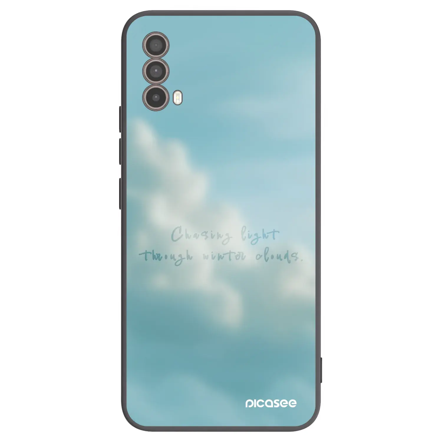 Silikonový černý obal pro Motorola Moto E40 - CHASiNG LIGHT