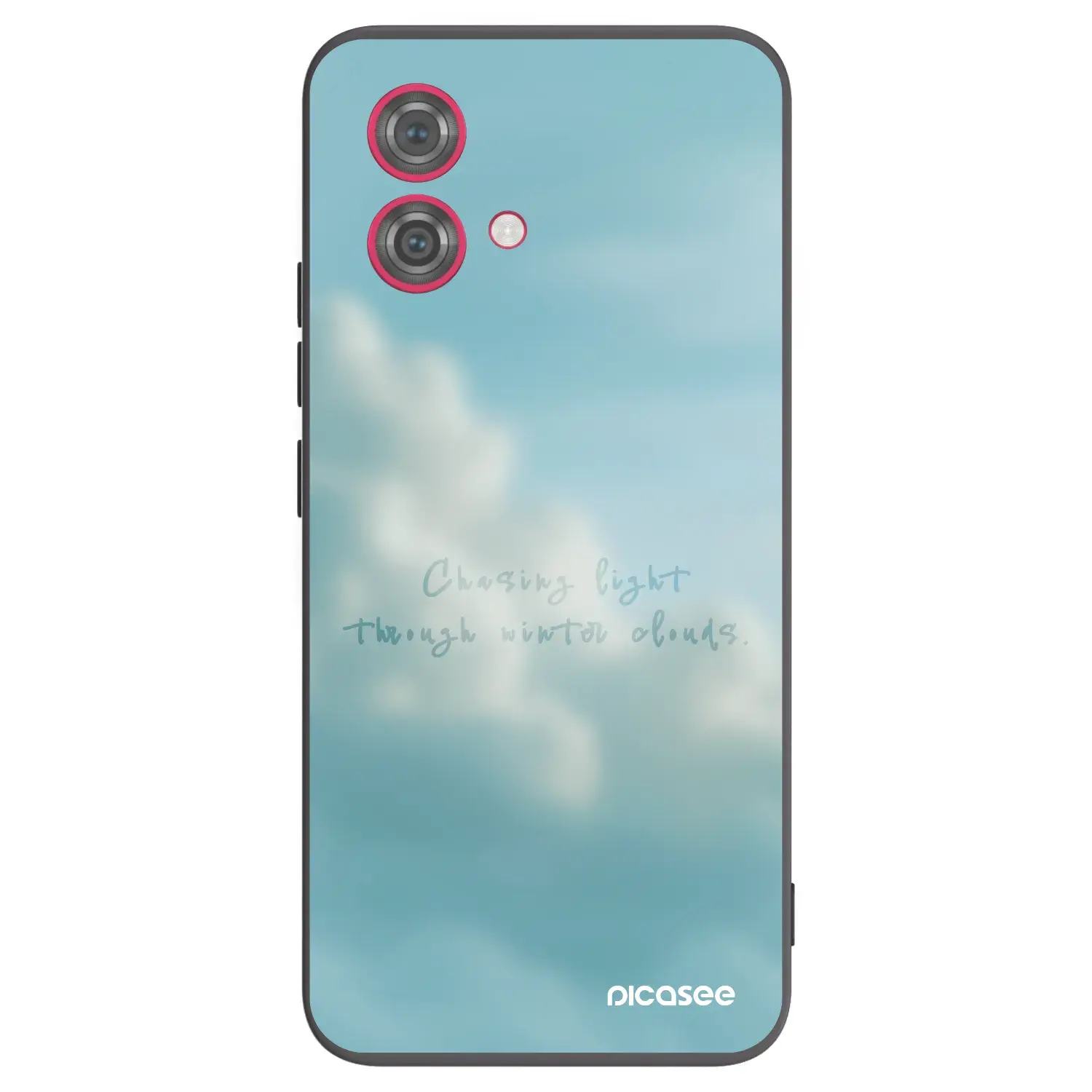 Silikonový černý obal pro Motorola Moto G84 5G - CHASiNG LIGHT