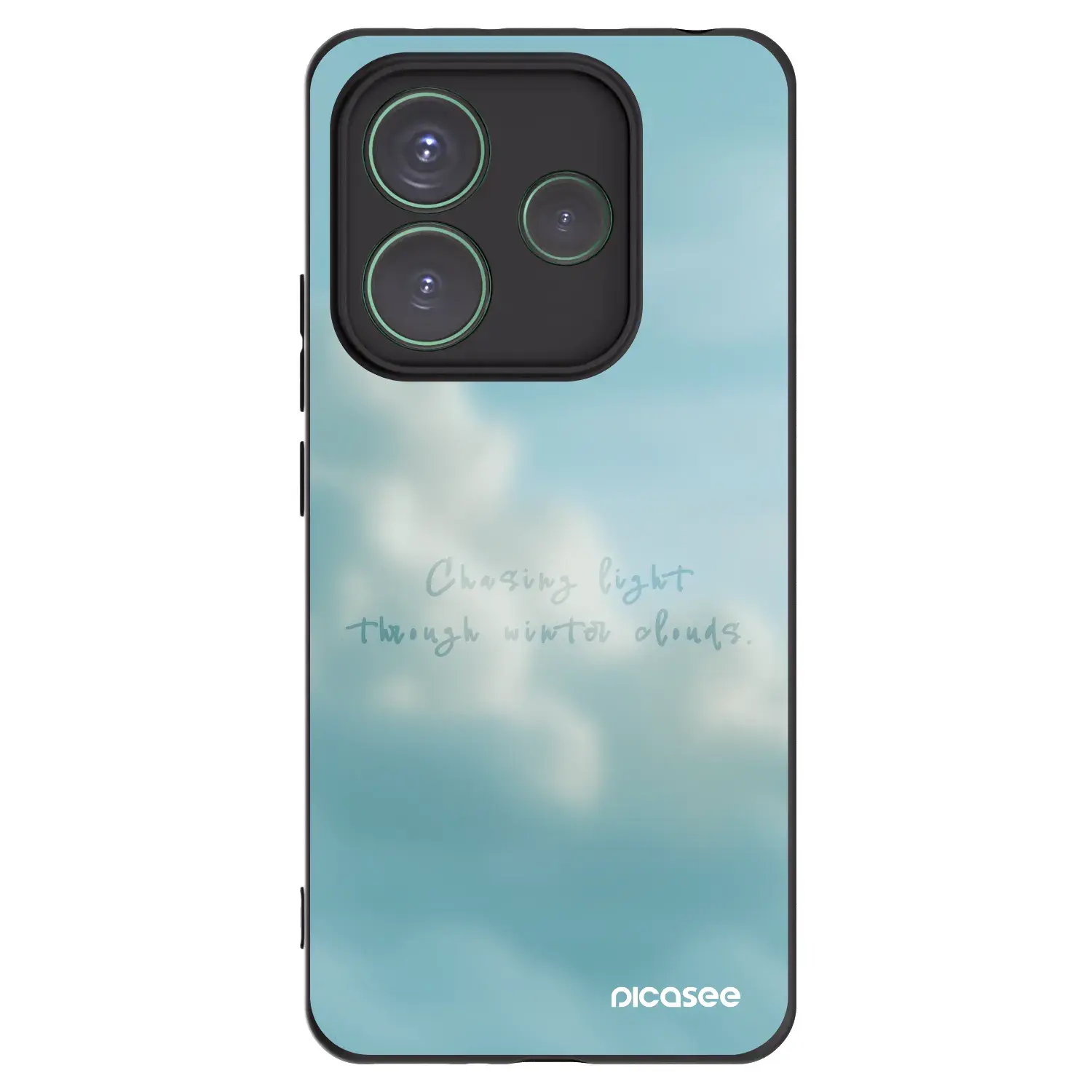Silikonový černý obal pro Xiaomi Redmi Note 14 5G - CHASiNG LIGHT