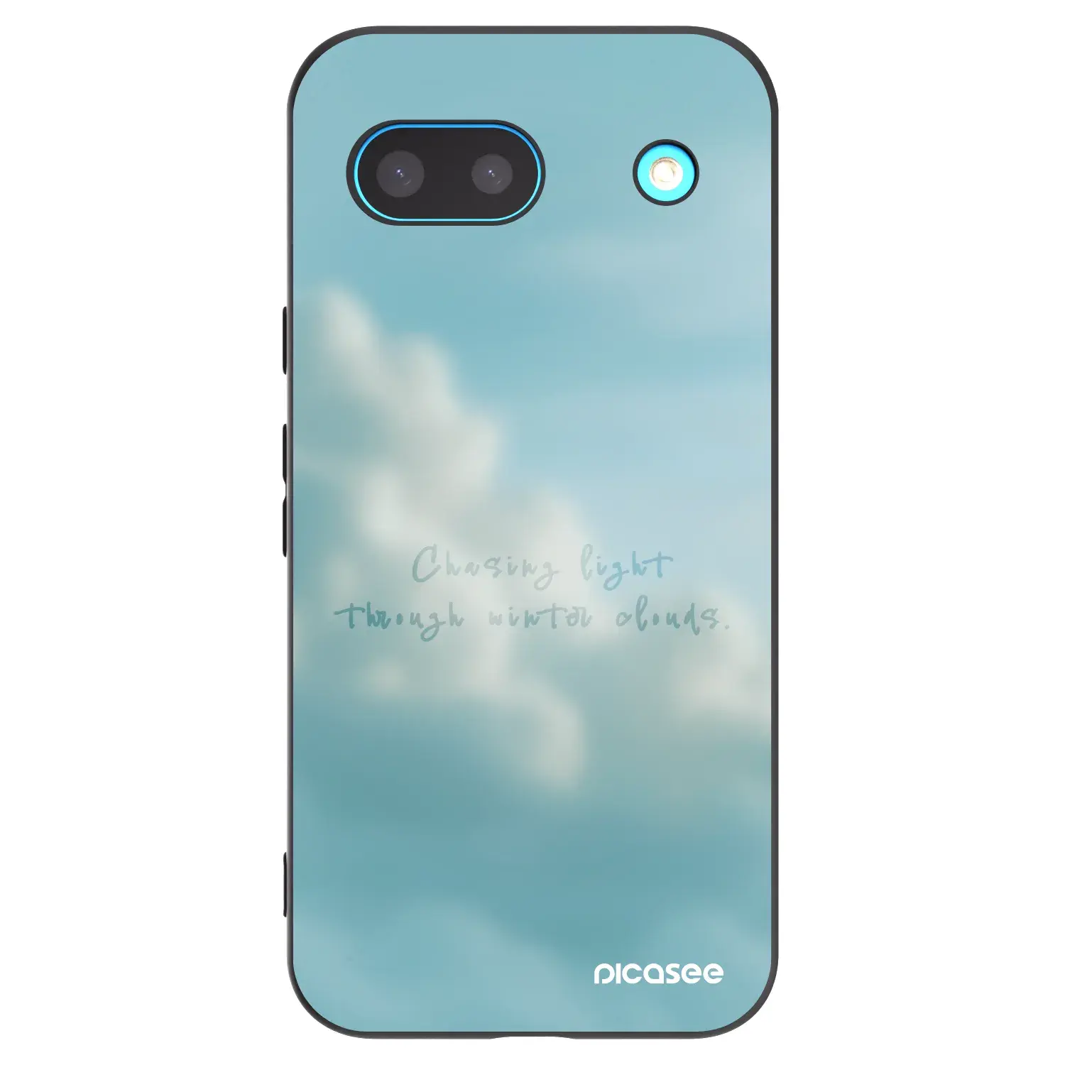 Silikonový černý obal pro Google Pixel 8a - CHASiNG LIGHT