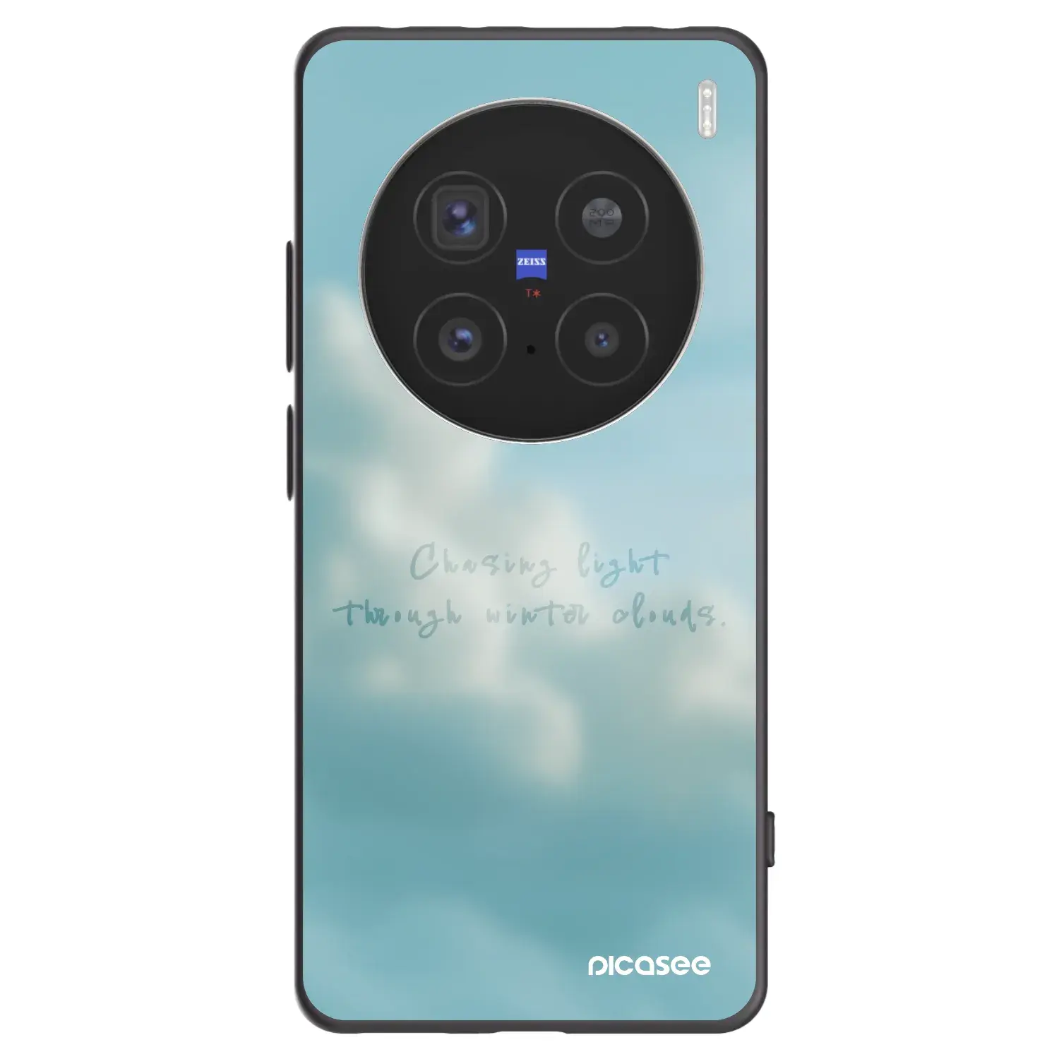 Silikonový černý obal pro Vivo X200 Pro - CHASiNG LIGHT