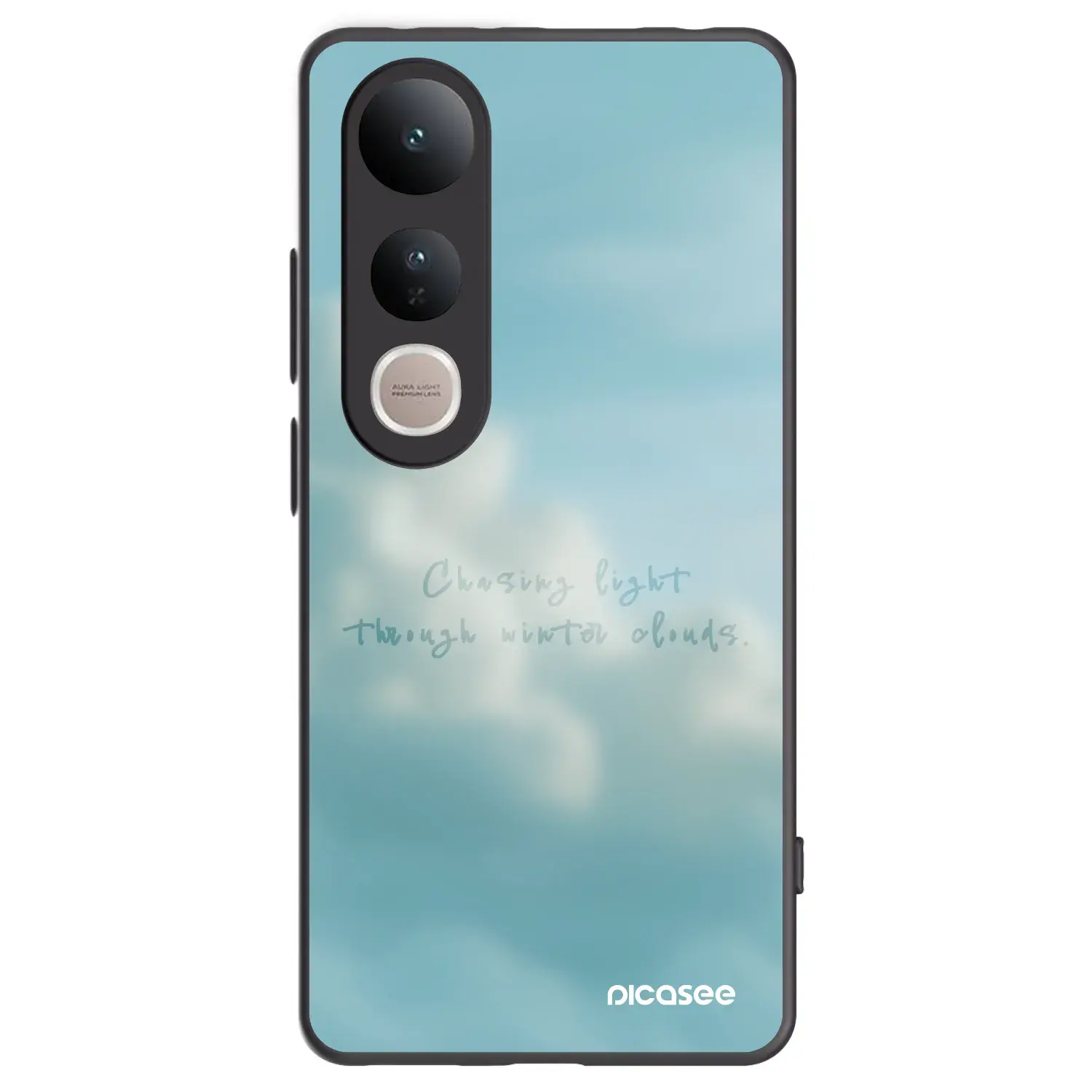 Silikonový černý obal pro Vivo V50 Lite 5G - CHASiNG LIGHT