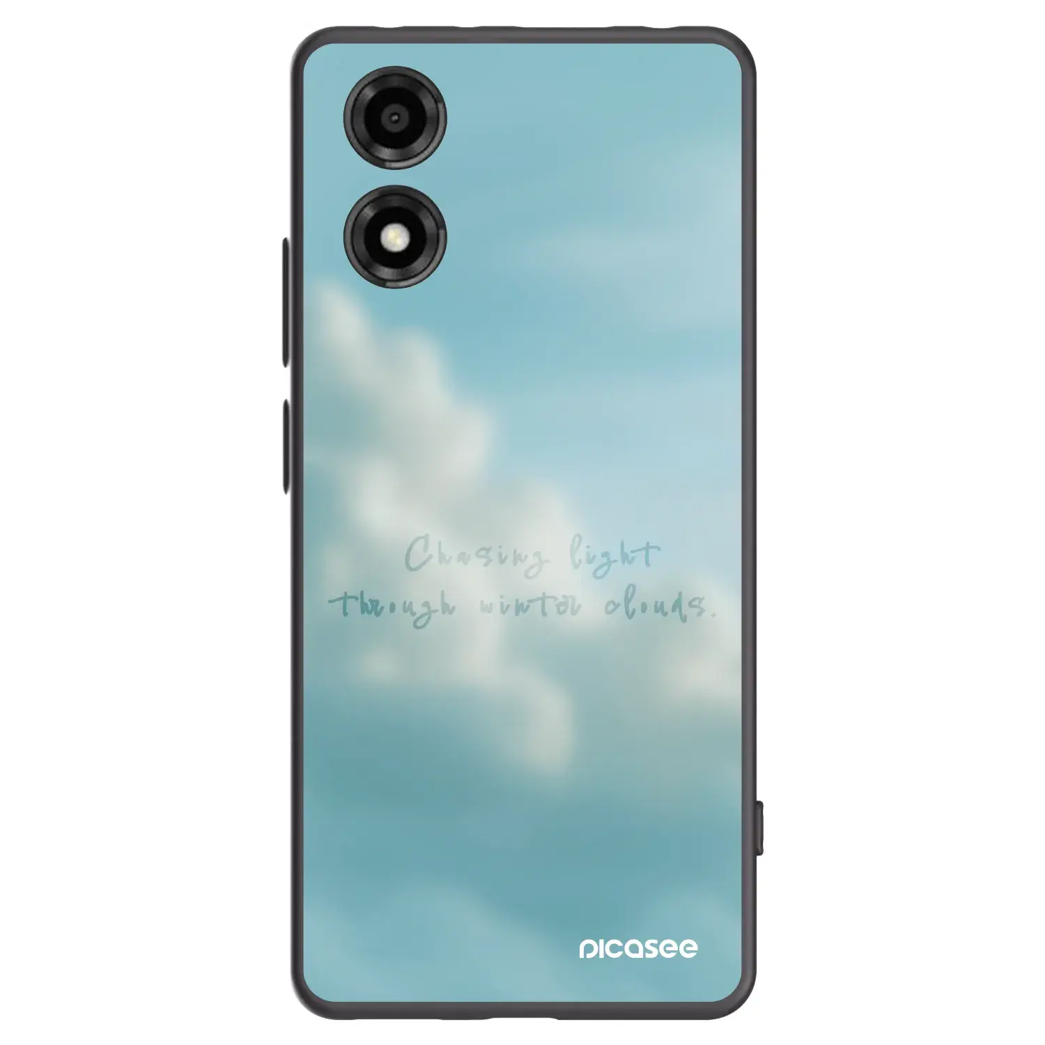 Silikonový černý obal pro Motorola Moto E14 - CHASiNG LIGHT