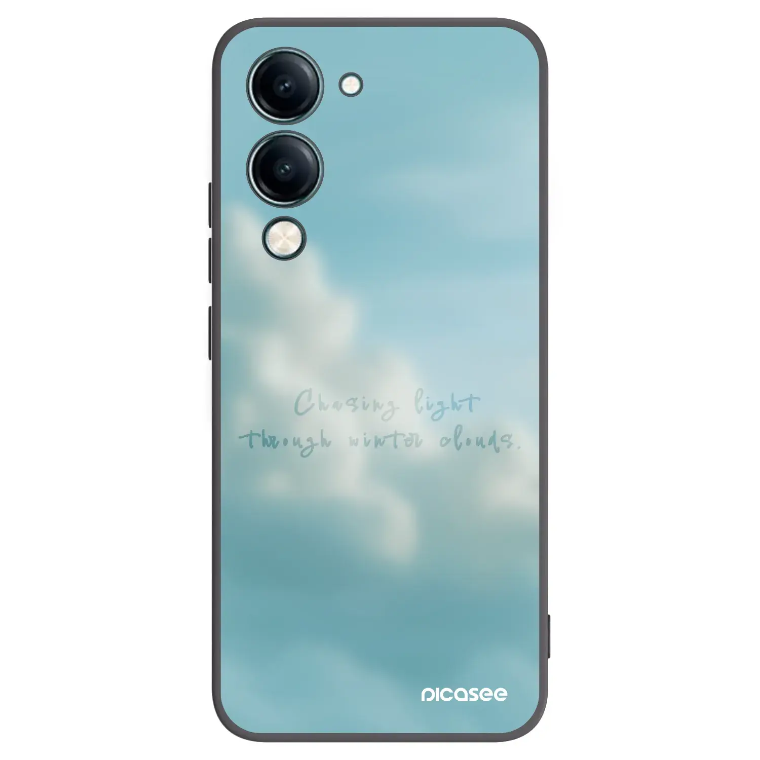 Silikonový černý obal pro Vivo Y29s 5G - CHASiNG LIGHT