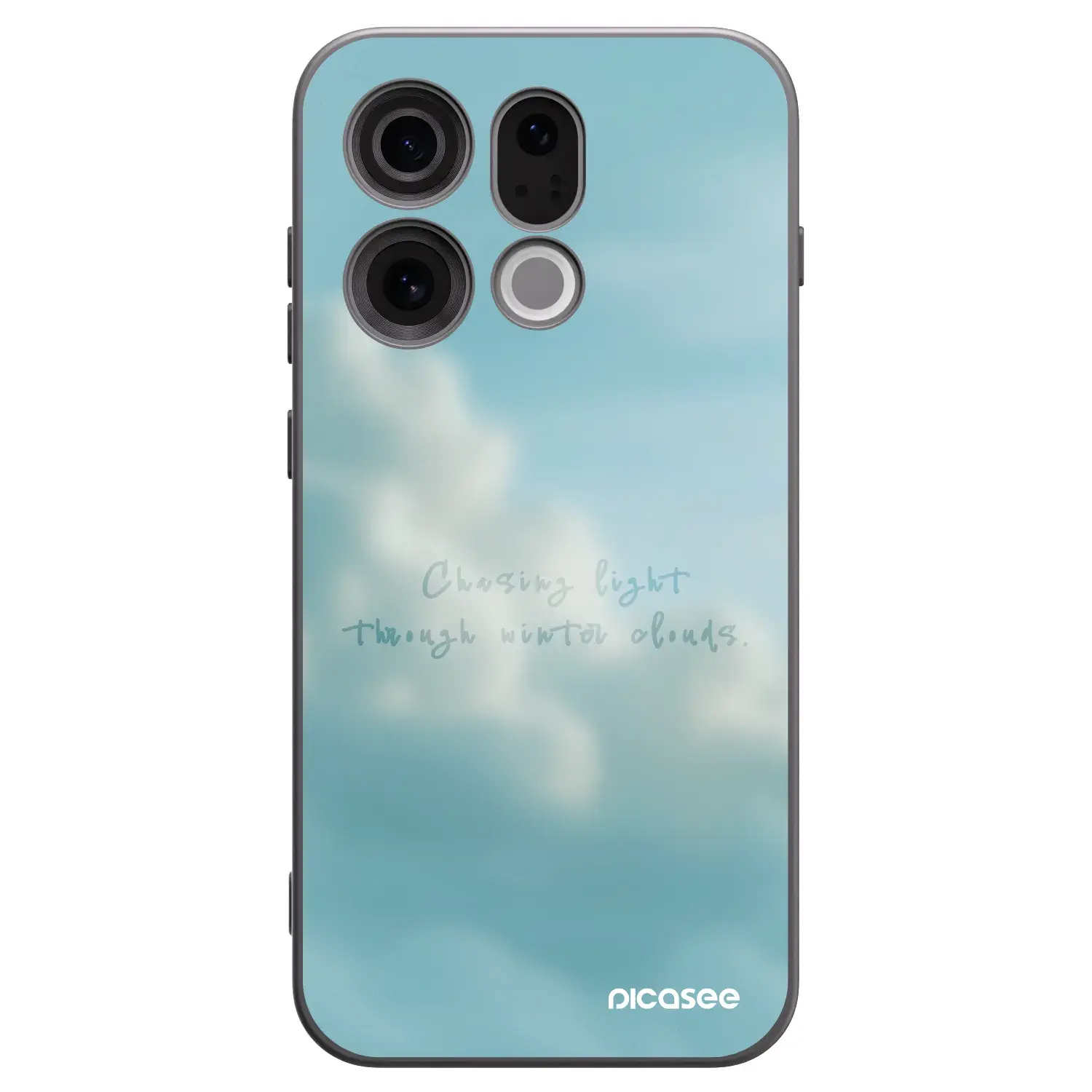 Silikonový černý obal pro OPPO Find X9 - CHASiNG LIGHT