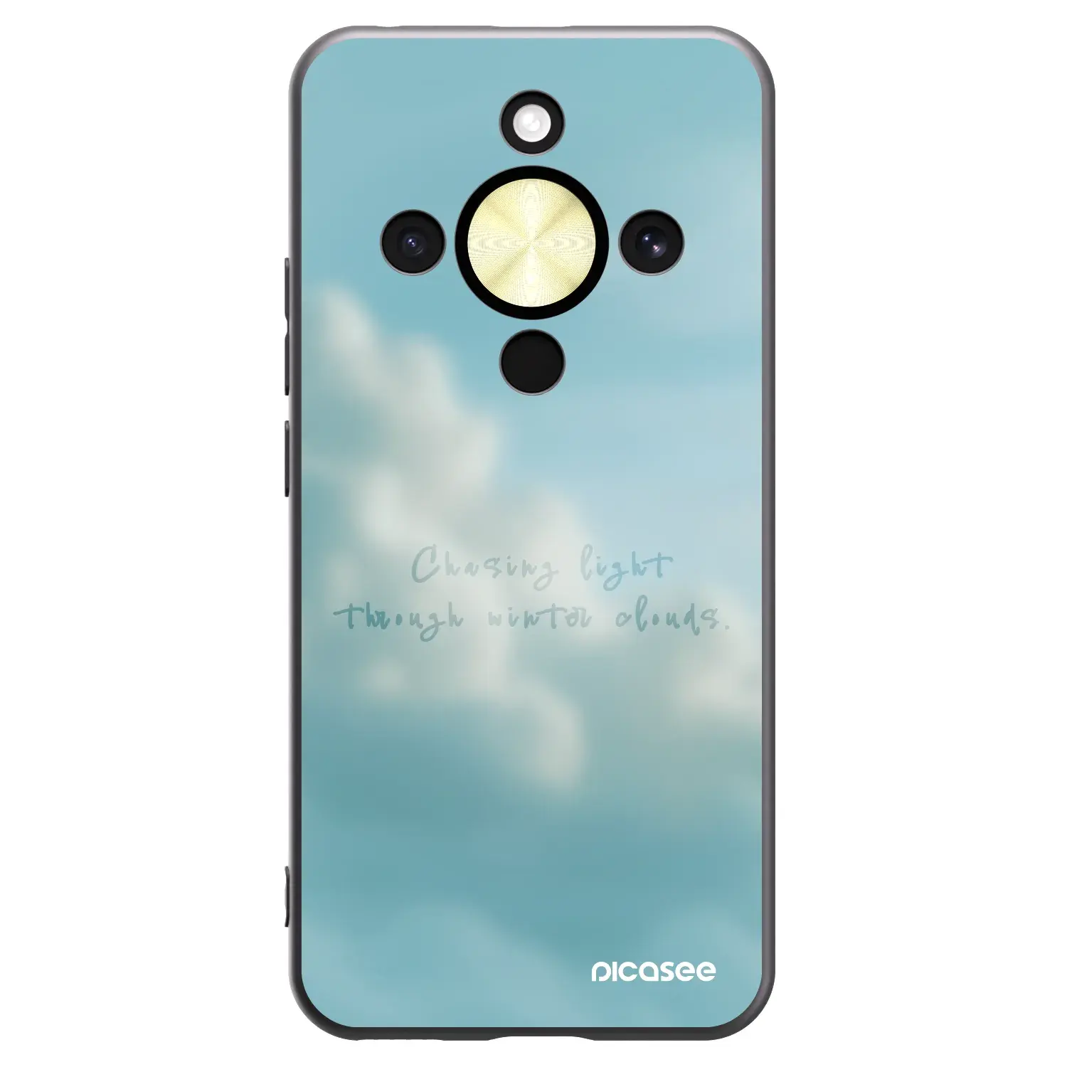 Silikonový černý obal pro Honor Magic8 Lite 5G - CHASiNG LIGHT
