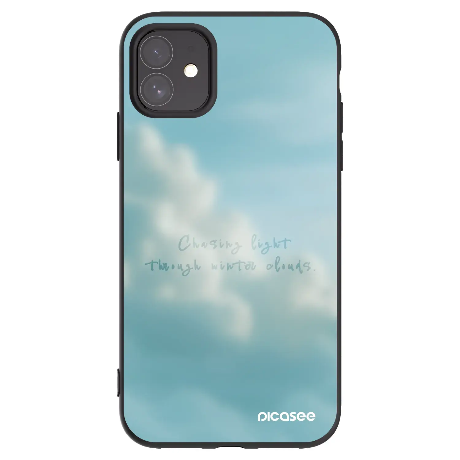 Silikonový černý obal pro Apple iPhone 11 - CHASiNG LIGHT