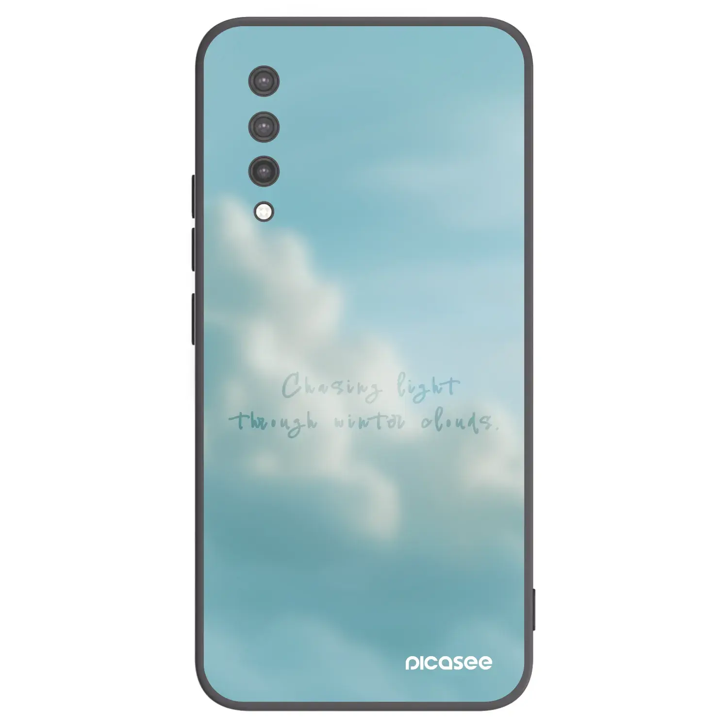 Silikonový černý obal pro Xiaomi Mi 9 Lite - CHASiNG LIGHT