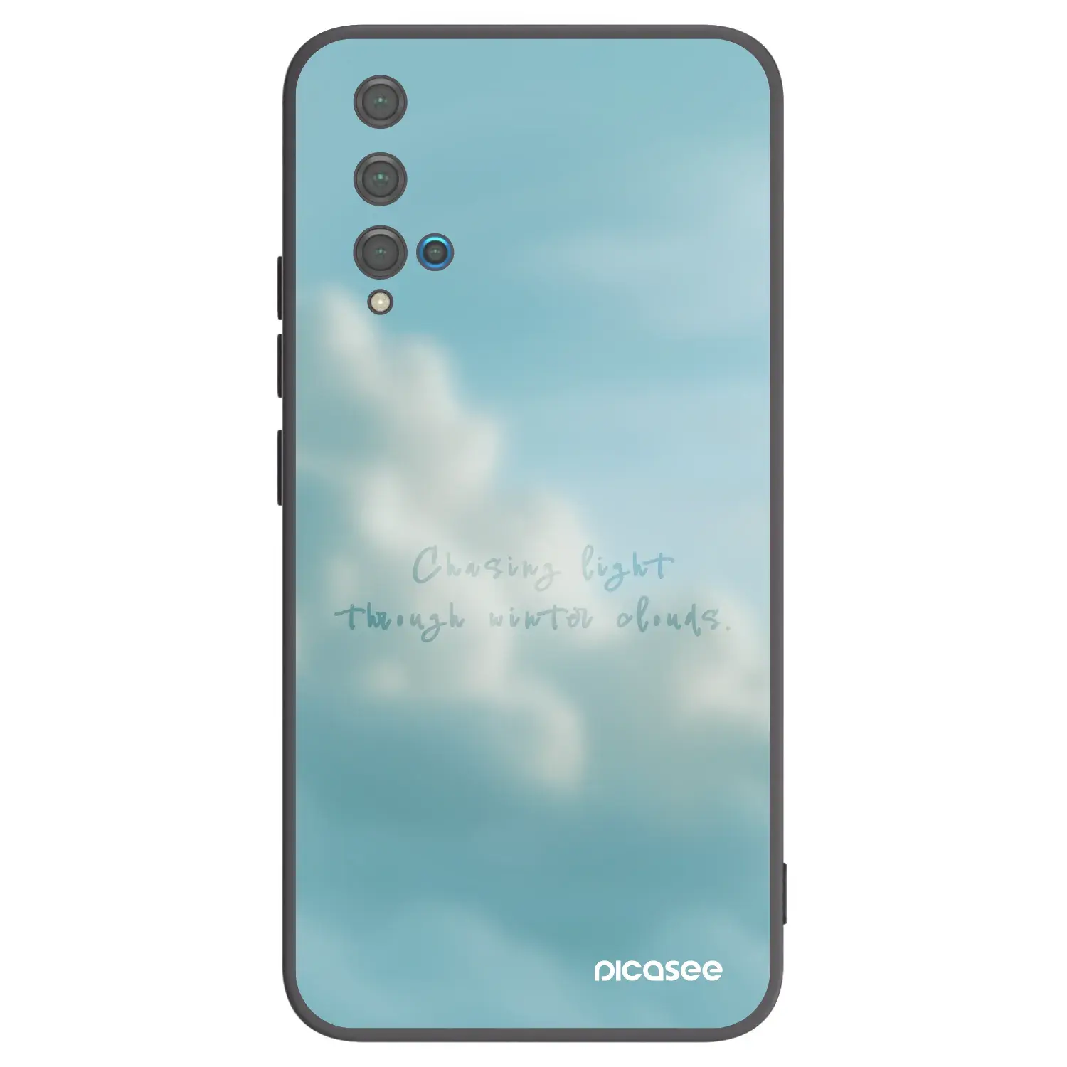 Silikonový černý obal pro Huawei Nova 5T - CHASiNG LIGHT