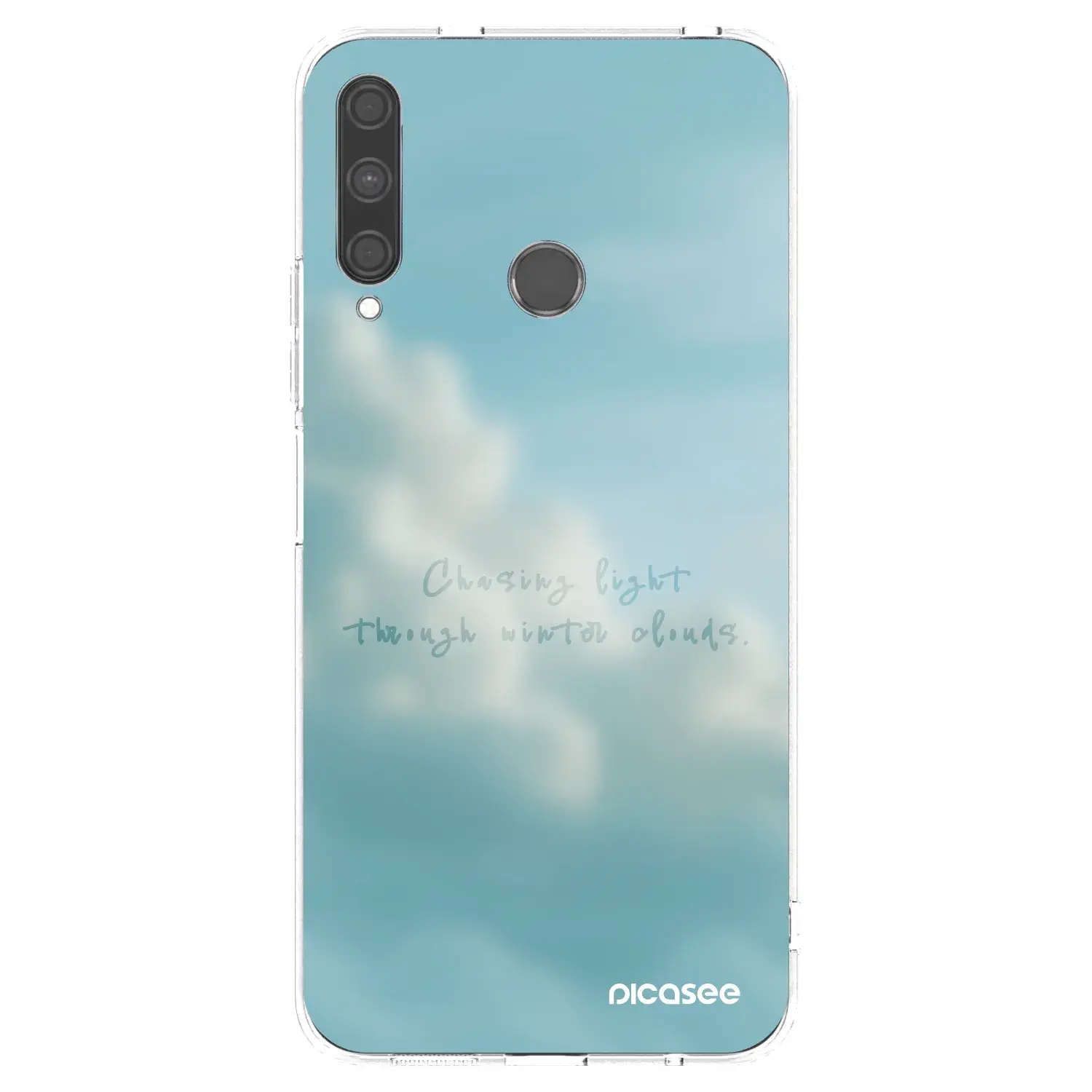 Silikonový průhledný obal pro Huawei P40 Lite E - CHASiNG LIGHT