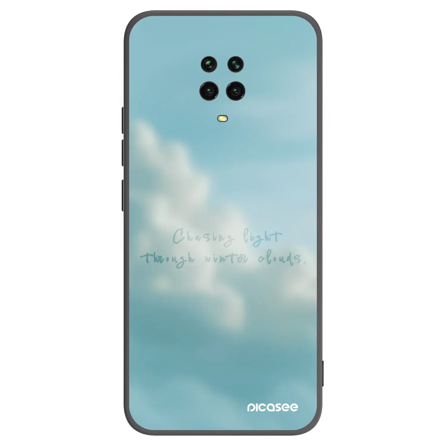Silikonový černý obal pro Xiaomi Redmi Note 9 Pro - CHASiNG LIGHT