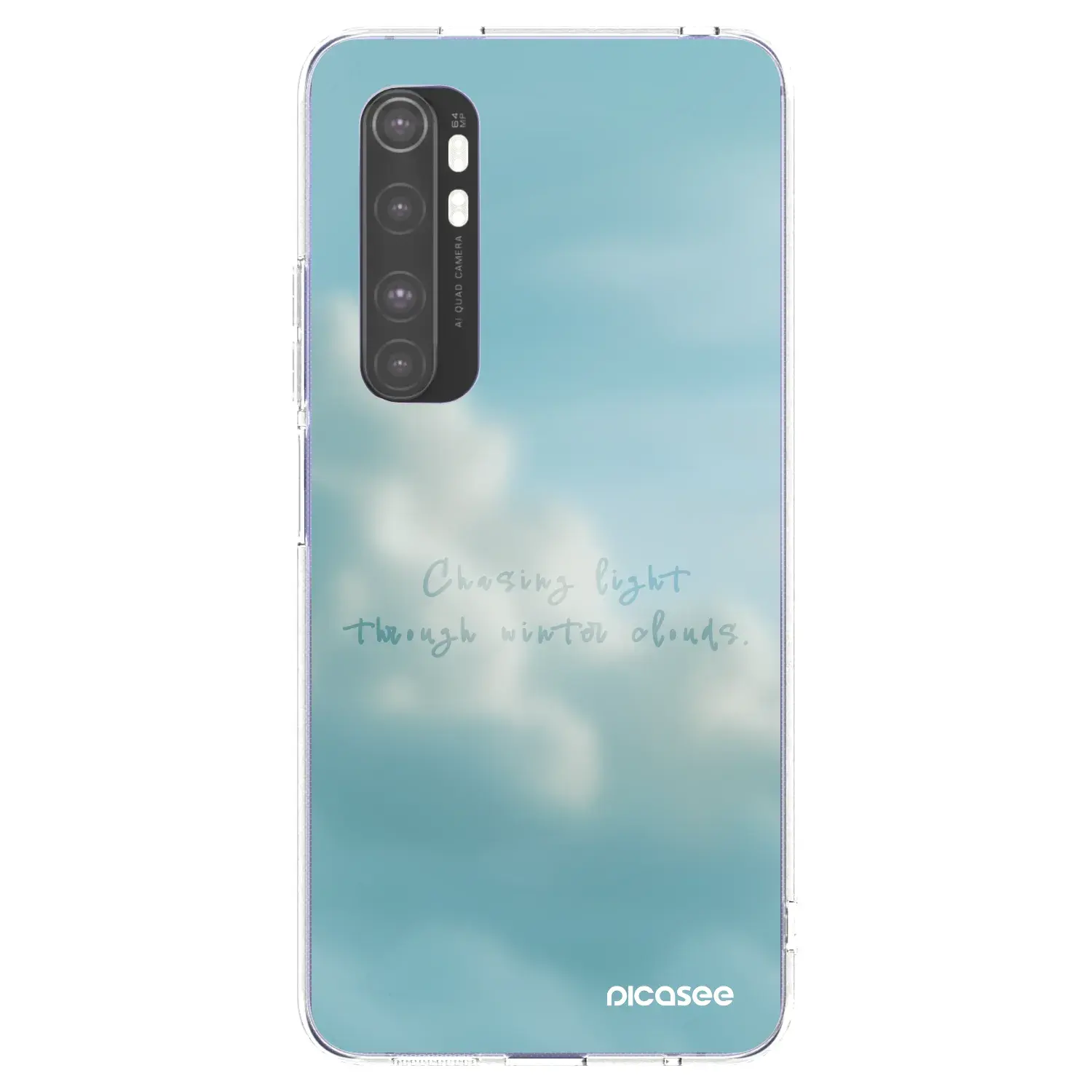 Silikonový průhledný obal pro Xiaomi Mi Note 10 Lite - CHASiNG LIGHT