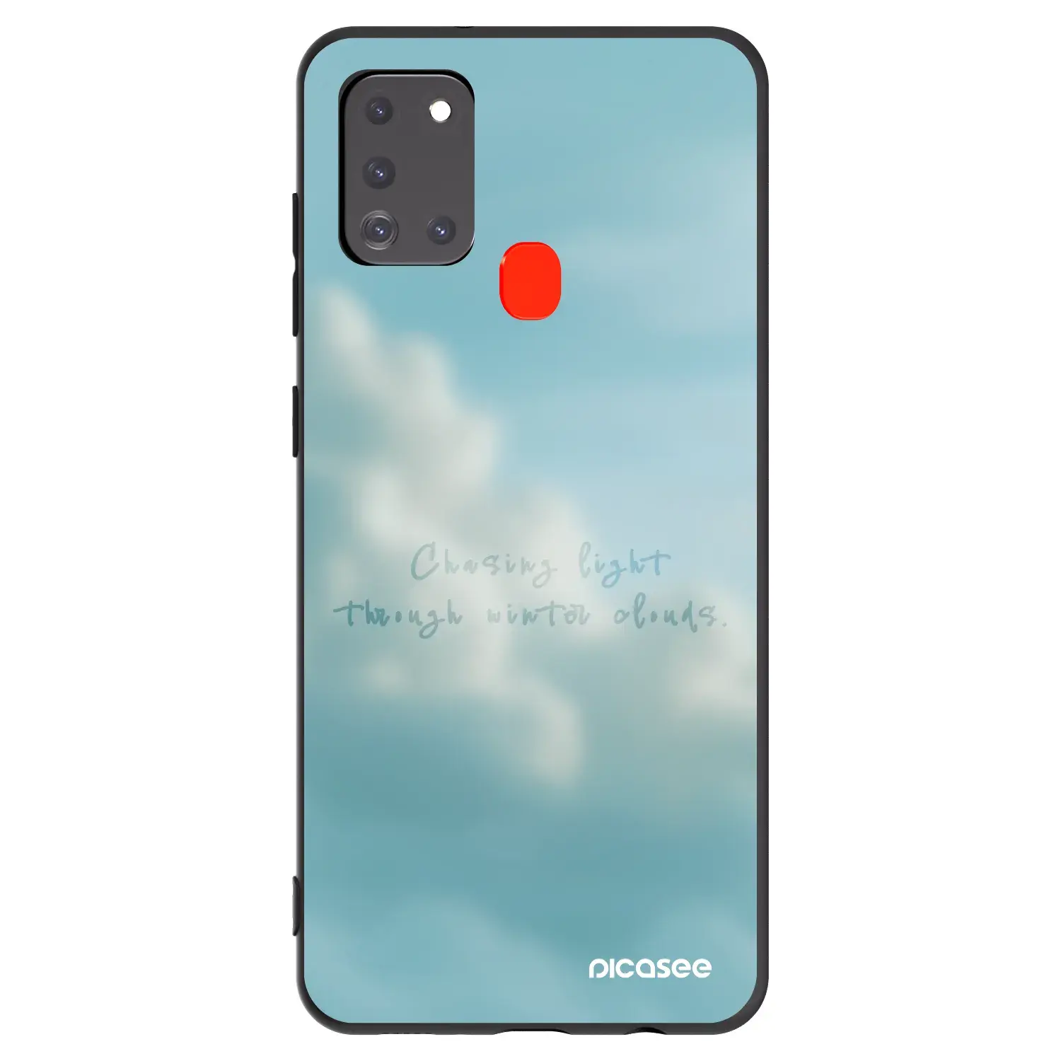 Silikonový černý obal pro Samsung Galaxy A21s - CHASiNG LIGHT
