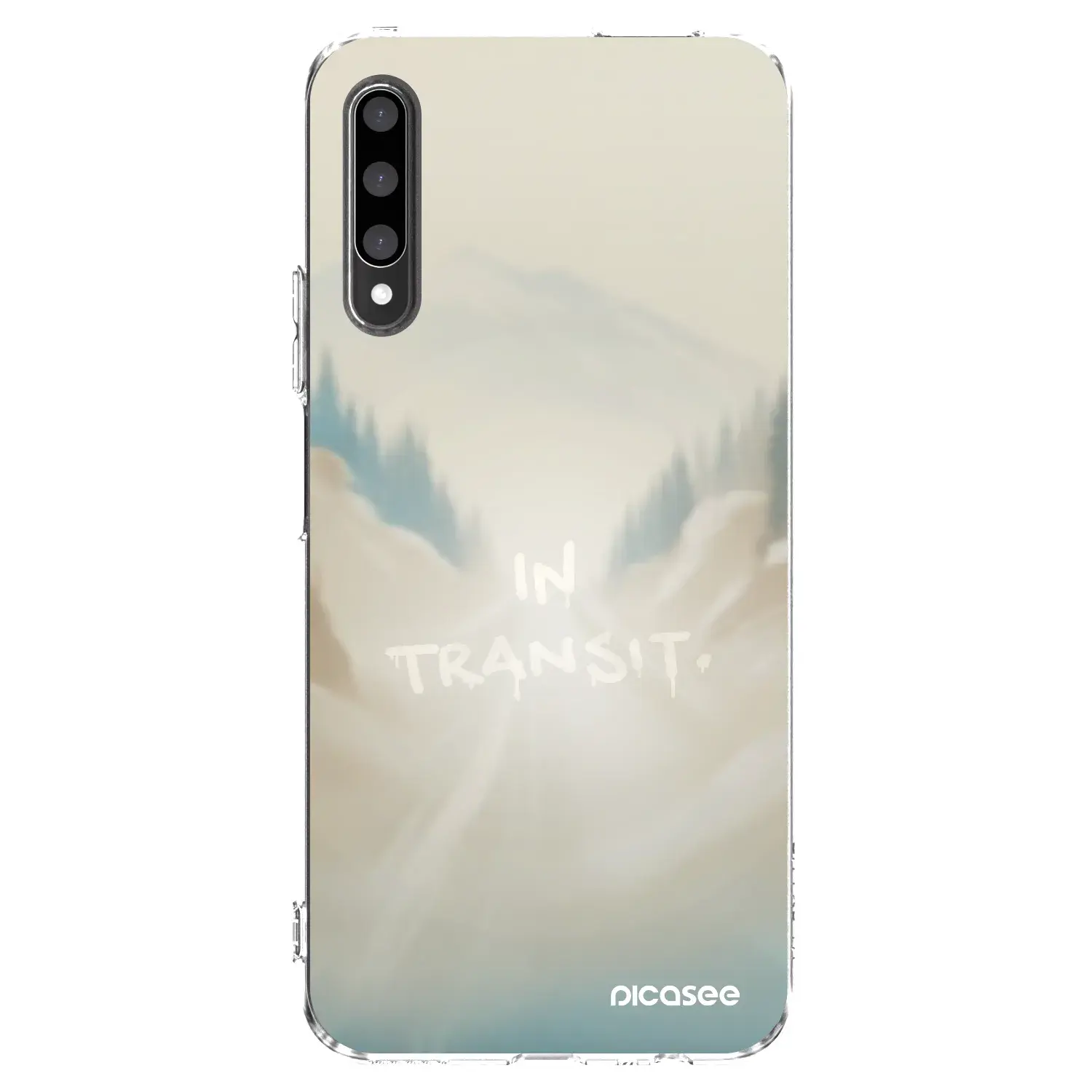 Silikonový průhledný obal pro Honor 9X Pro - IN TRANSIT