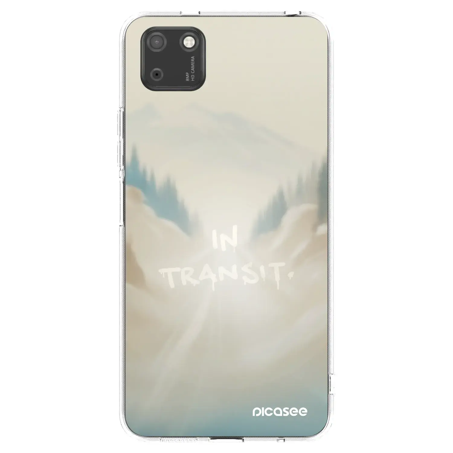 Silikonový průhledný obal pro Huawei Y5P - IN TRANSIT