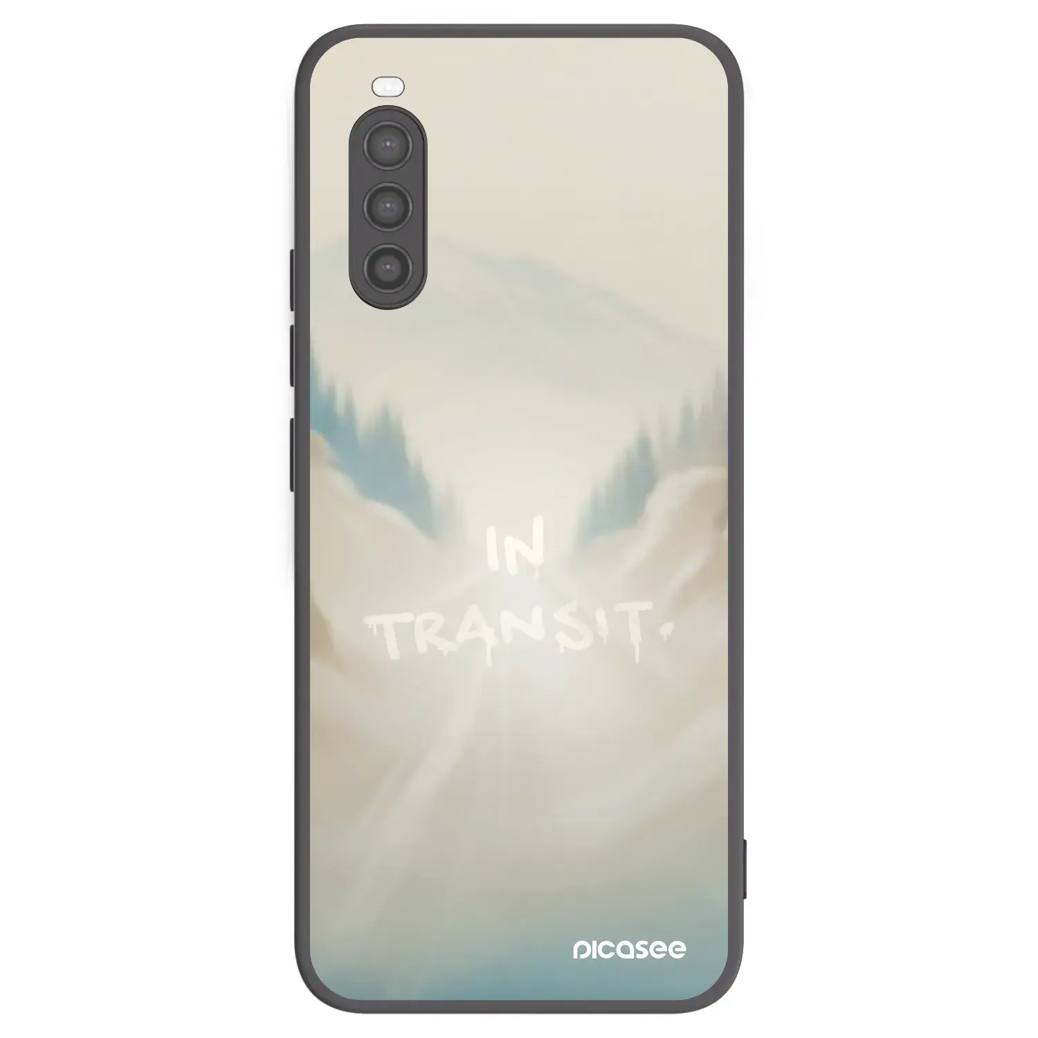Silikonový černý obal pro Sony Xperia 10 II - IN TRANSIT