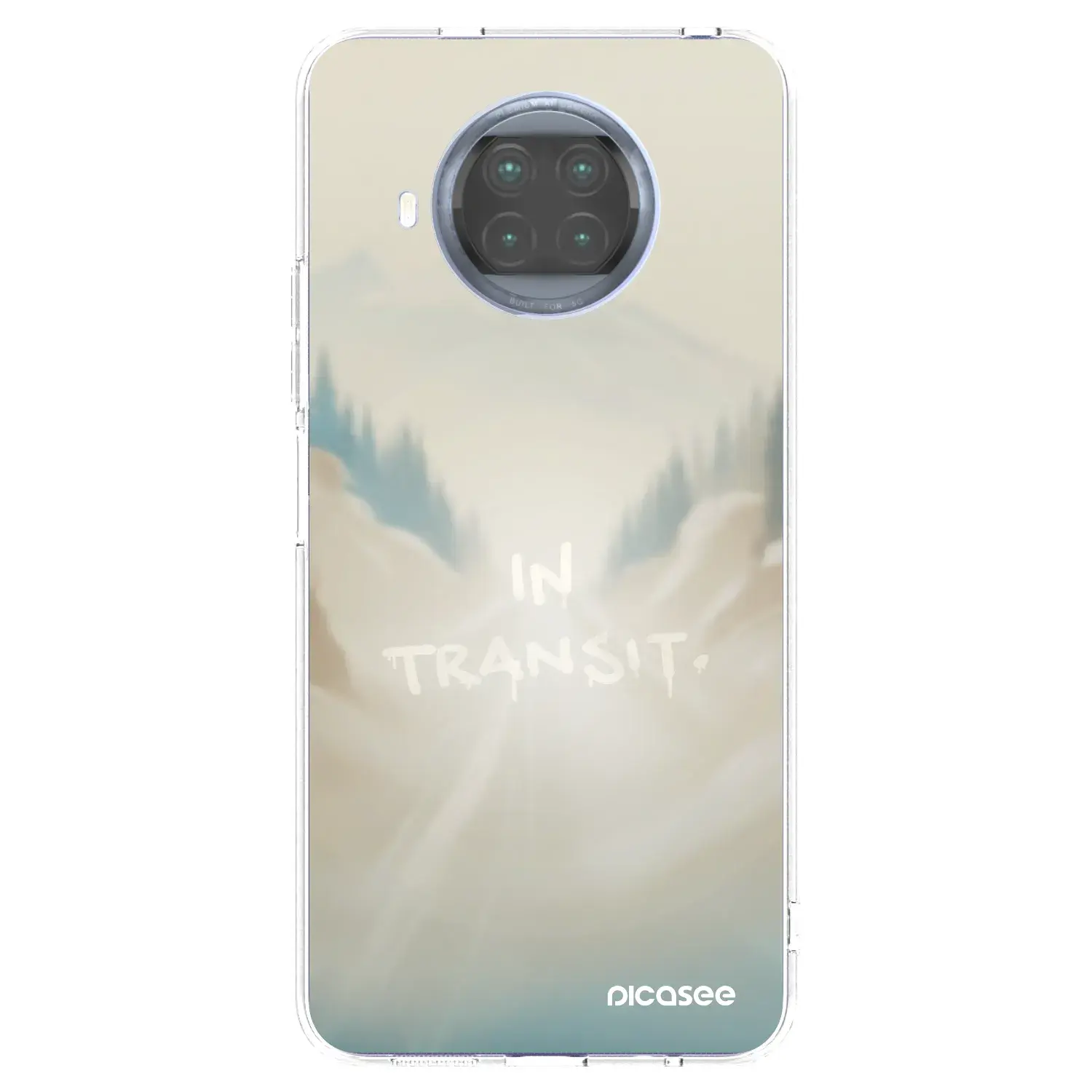 Silikonový průhledný obal pro Xiaomi Mi 10T Lite - IN TRANSIT